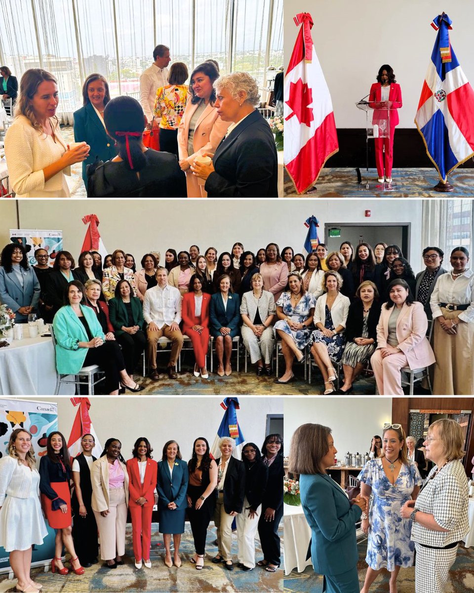 ✨Gracias a todas las que participaron en el evento del #DíaInternacionalDeLasMujeresEnLaDiplomacia. Construimos puentes entre generaciones de mujeres que trabajan por un mundo mejor, aprendiendo la importancia de estar preparadas, valientes y resilientes.🌍🤝 @MIREXRD@INESDYC_RD