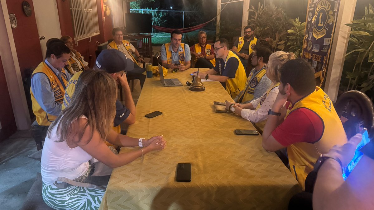 CLdeBalboa's tweet photo. En una agradable tarde noche del tercer martes del mes, disfrutamos de una productiva reunión plenaria con socios presentes y socios virtuales.  Con estos cerramos el año leonístico 24-25 y auguramos todos los éxitos para el equipo Directivo 2025-2026 de Cachorros, Leos y Leones. https://t.co/tgTKC2QUwG