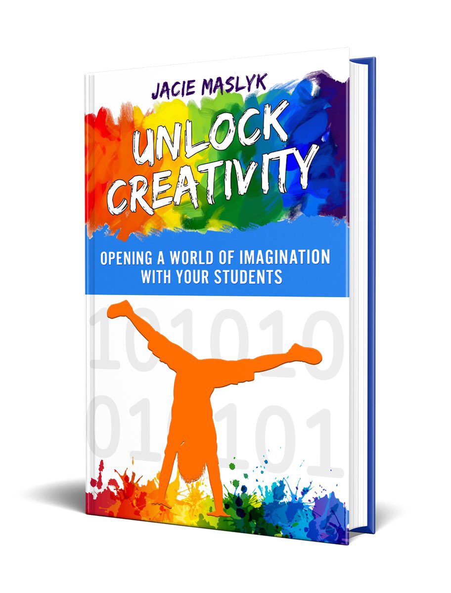 Looking for ways to #UnlockCreativity in the classroom? Grab a copy of my book for a fun summer read: bit.ly/MaslykBooks