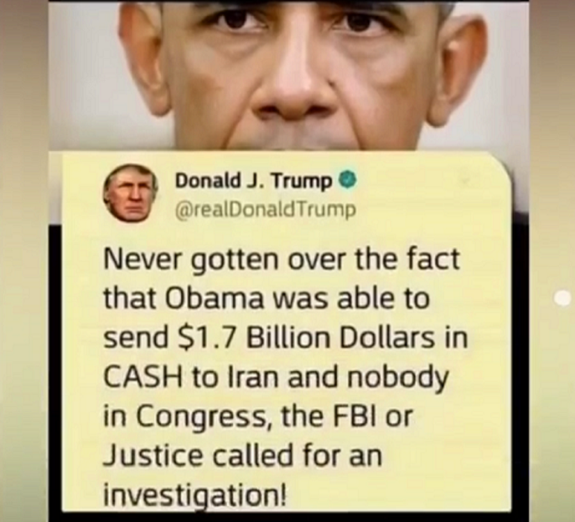 GreereMedeea's tweet photo. 🚨 BOOM! BLOOD MONEY: TRAITOR-IN-CHIEF — OBAMA’S $1.7 BILLION PAYOFF TO IRAN EXPOSED — TRUMP DEMANDS JUSTICE WHILE THE DEEP STATE HIDES [VIDEO]

🚨 Donald J. Trump exposes Barack Obama’s $1.7 billion cash payout to Iran — a direct act of treason ignored by Congress, the FBI, and the DOJ. The traitors are named. The betrayal is real. And justice is no longer optional.

This video has been deleted from every platform (including Google) years ago. It took me a long time to find it.

That’s not coincidence. That’s controlled erasure. Obama’s real legacy was never “hope and change.” It was deception and betrayal, wrapped in media worship and Silicon Valley censorship.

They scrubbed the internet clean because the footage exposes who he really is:

A communist.
An anti-American operative.
A Deep State asset disguised as a president.

But no amount of deletion can cleanse the blood money, the pallets of cash to Iran, or the silence he bought from a sold-out Congress.

Everybody seems to forget how much of an anti-American commie Obama is and was.

We don’t forget. Trump doesn’t forget. And from now on, neither will the world.

👉 FULL STORY HERE: https://t.co/q487kMMaLM

📌 Ready to uncover the truth? Sick of the lies?

🔗 Share on 𝕏    

📢 Join our Telegram channel: https://t.co/FWCa4CamU4

🌐 Real stories. True journalism. Together, we make an impact: https://t.co/F2U5vWBg3k