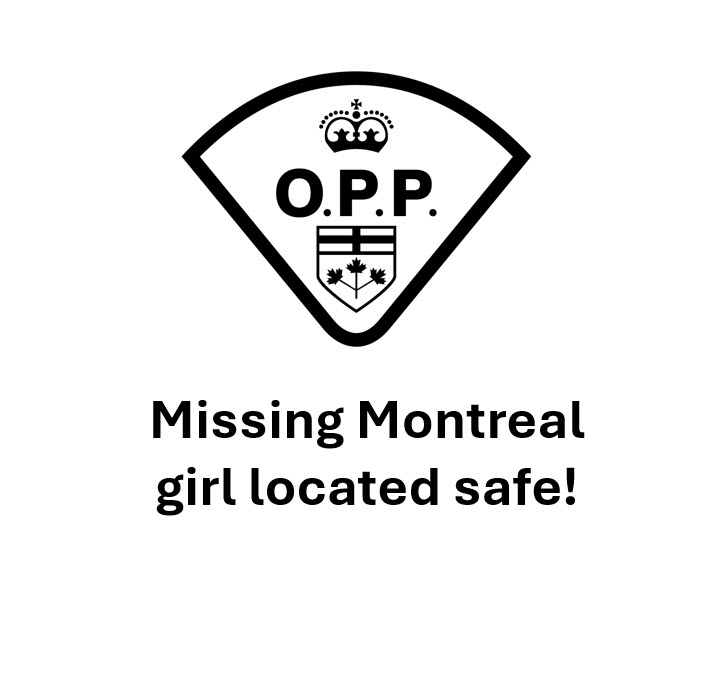 UPDATE @ 3:49pm:  The OPP is happy to announce that Claire BELL, the missing three-year-old from Montreal, has been found  alive and is well. She is being examined by medical personnel as a precaution. More details will be released later. We are working with the SQ to arrange a