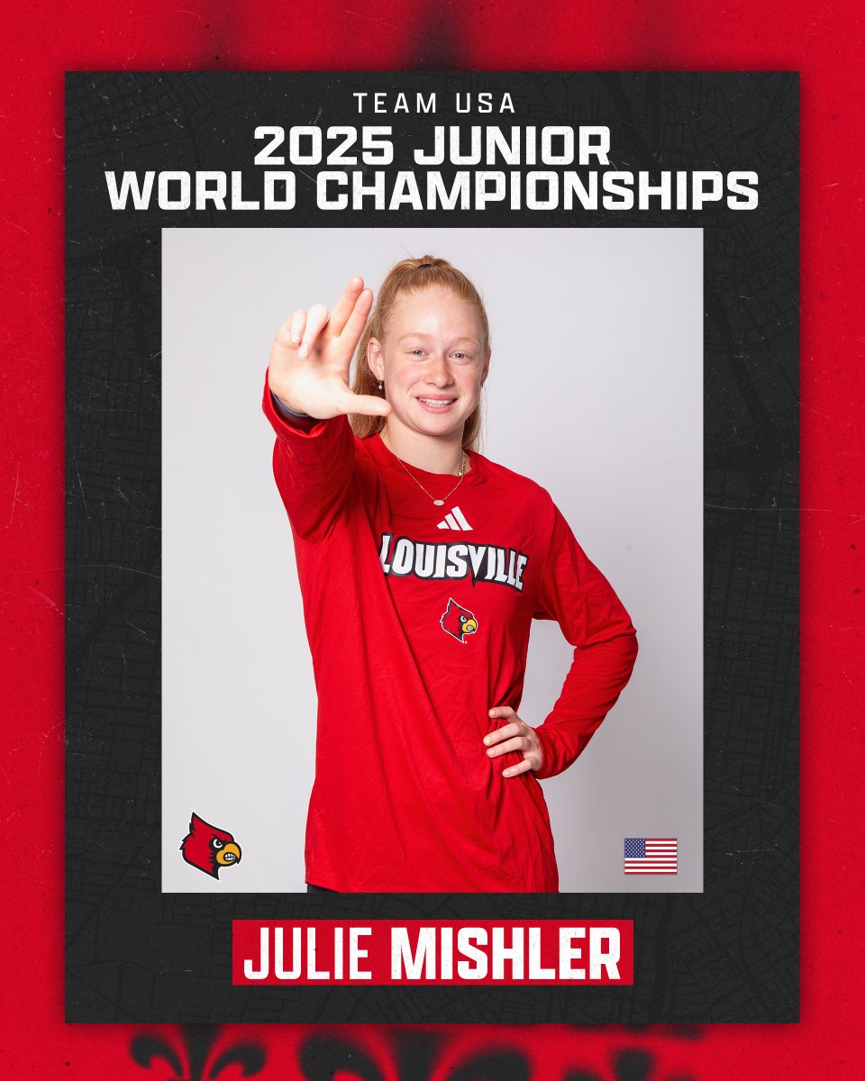 Ready to rep the Stars and Stripes in Romania 👏

Incoming freshman Julie Mishler is headed to the Junior World Championships!

#GoCards