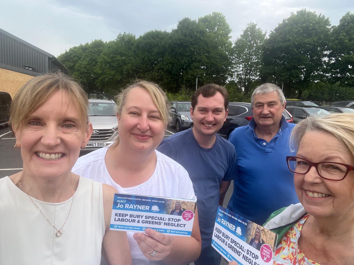 Councillor Matthew Hicks 🇬🇧 (@hickscllr) on Twitter photo Great to be out the other day supporting our excellent candidate <a href="/Joanna_Rayner/">Joanna Rayner</a> in Bury StEdmunds for the Tower Division by-election. <a href="/Conservatives/">Conservatives</a> <a href="/SuffolkTories/">Suffolk Conservatives</a> Great to be out the other day supporting our excellent candidate <a href="/Joanna_Rayner/">Joanna Rayner</a> in Bury StEdmunds for the Tower Division by-election. <a href="/Conservatives/">Conservatives</a> <a href="/SuffolkTories/">Suffolk Conservatives</a>