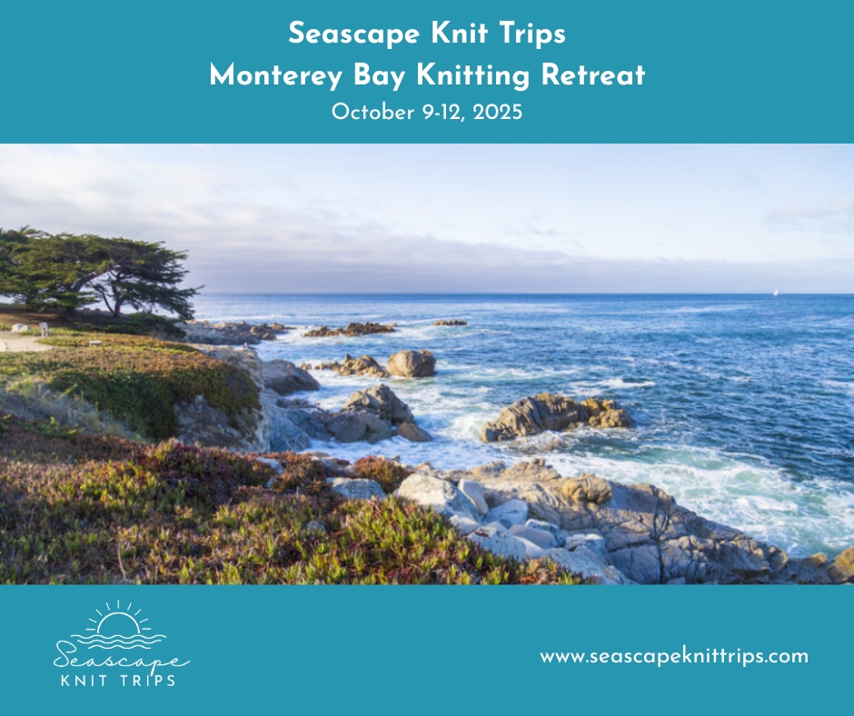 Seascape Monterey Bay Retreat ravelry.com/events/seascap… 

#knitting