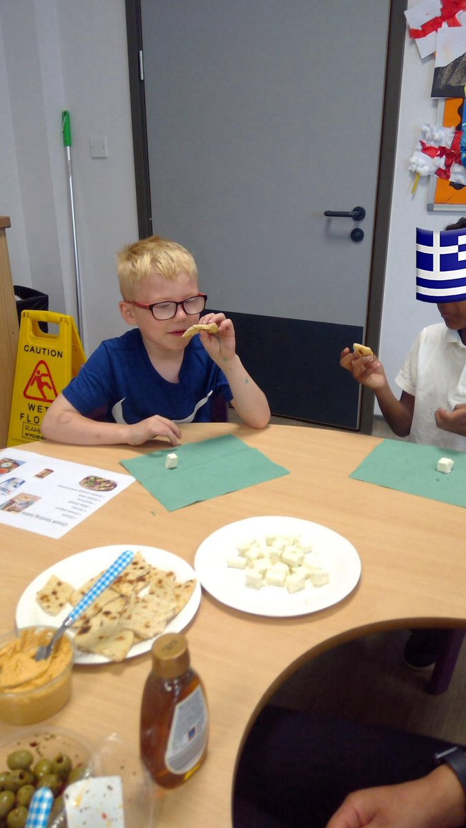 The whole school had a wonderful day celebrating ‘music around the world’ Children in our DSP learnt about Greece. We learnt some simple Greek vocab, danced to Zorba the Greek, tasted Greek food and designed flags and the Parthenon. A great day was had by all 🇬🇷 🎵 🌍