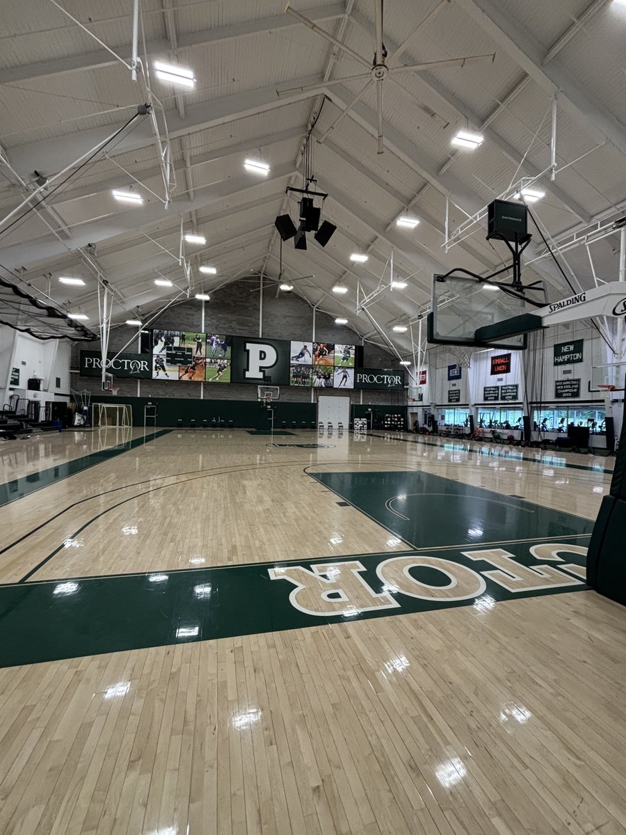 📍Andover, NH

Getting set up for the second annual North Edition of the #E75 College Showcase Series! <a href="/NERRHoops/">New England Recruiting Report NERRHoops</a> 

Thank you to <a href="/proctor_hoops/">Proctor Academy Boys Basketball</a> for hosting!