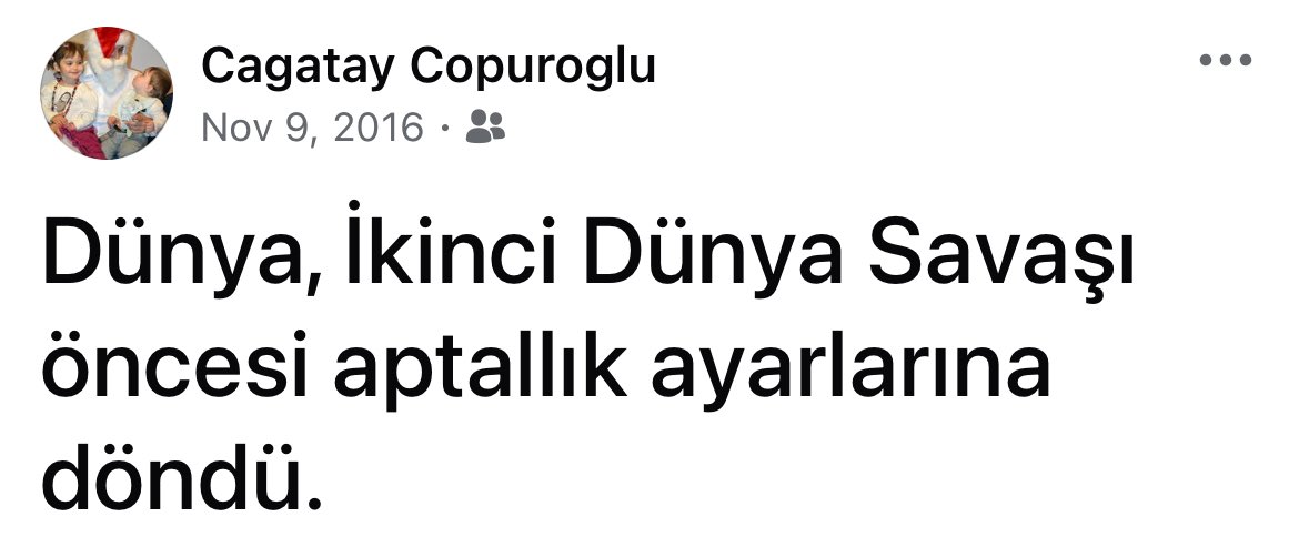 Copuroglu's tweet photo. Ben demiştim. 2016’da belliydi. https://t.co/Akf1Ae900V