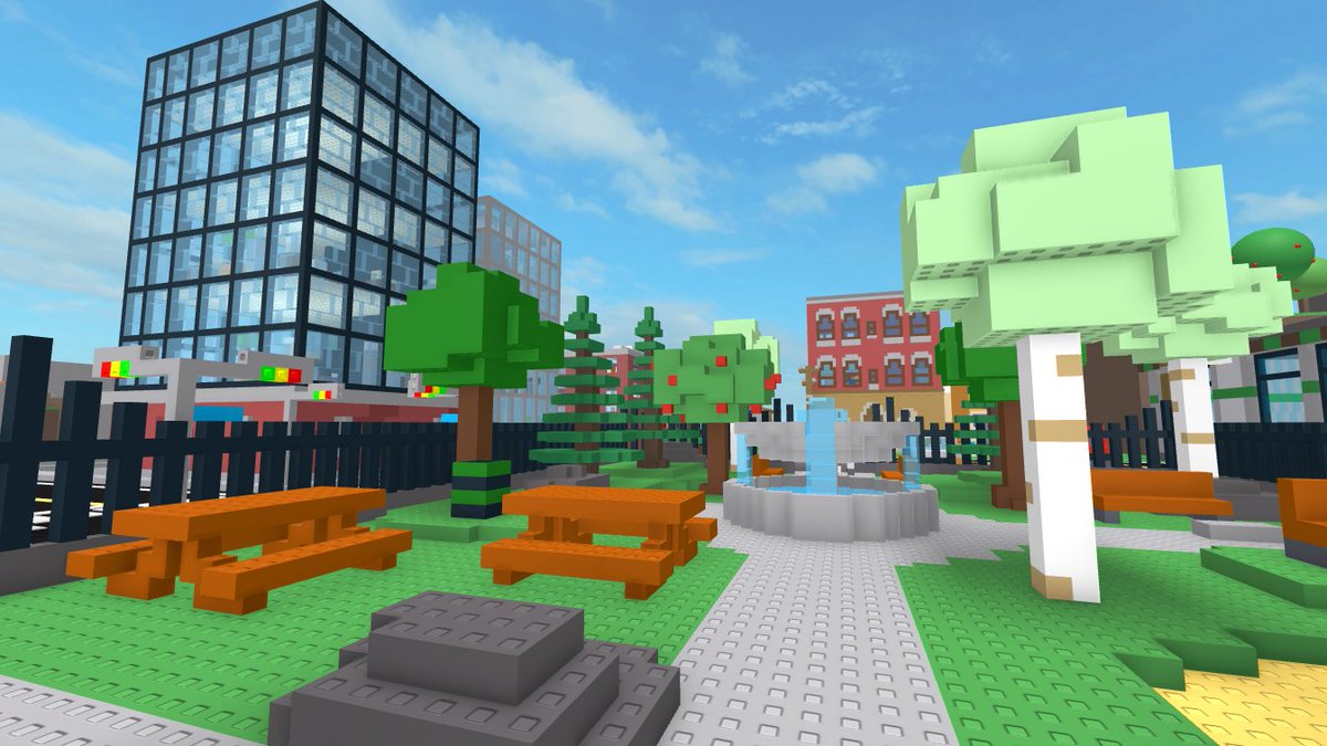 retro style and destructible environment #robloxdev #roblox