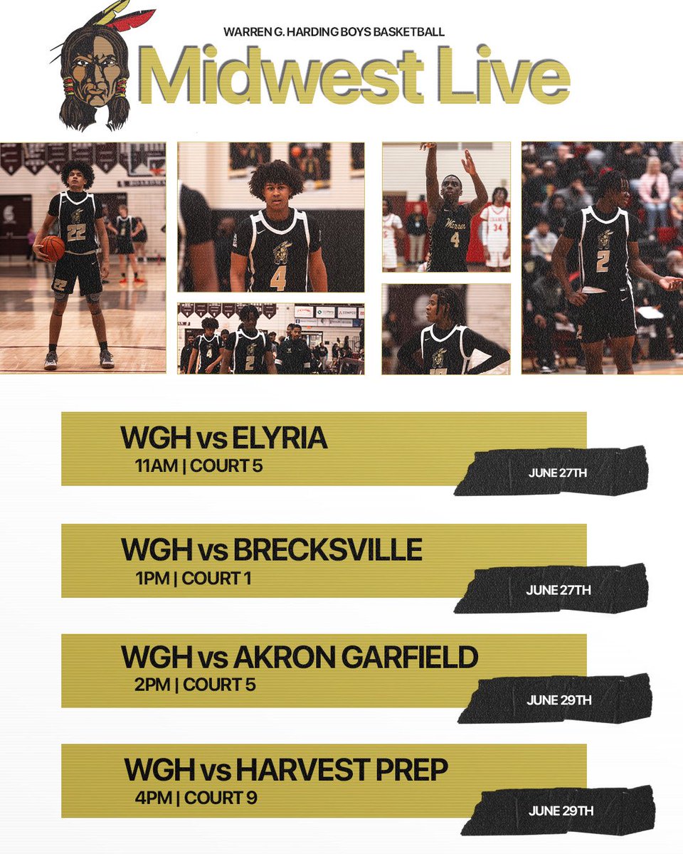 Schedule for Midwest Live! <a href="/WghBasketball/">WGH Basketball</a>