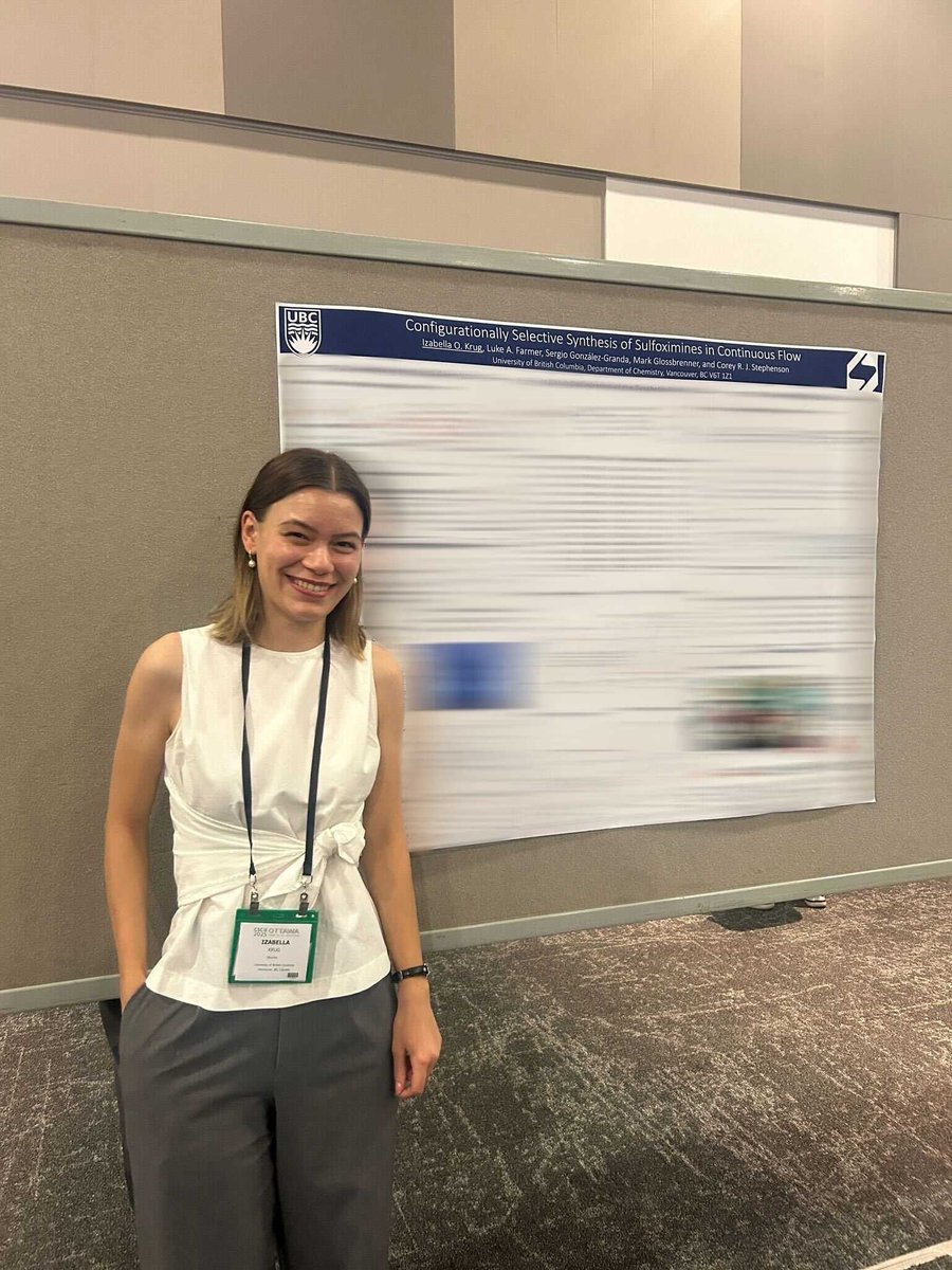 Stephenson_Lab's tweet image. Thank you to all those who came out see our posters at CSC! Stay tuned for more exciting chemistry! #csc2025 @CIC_ChemInst