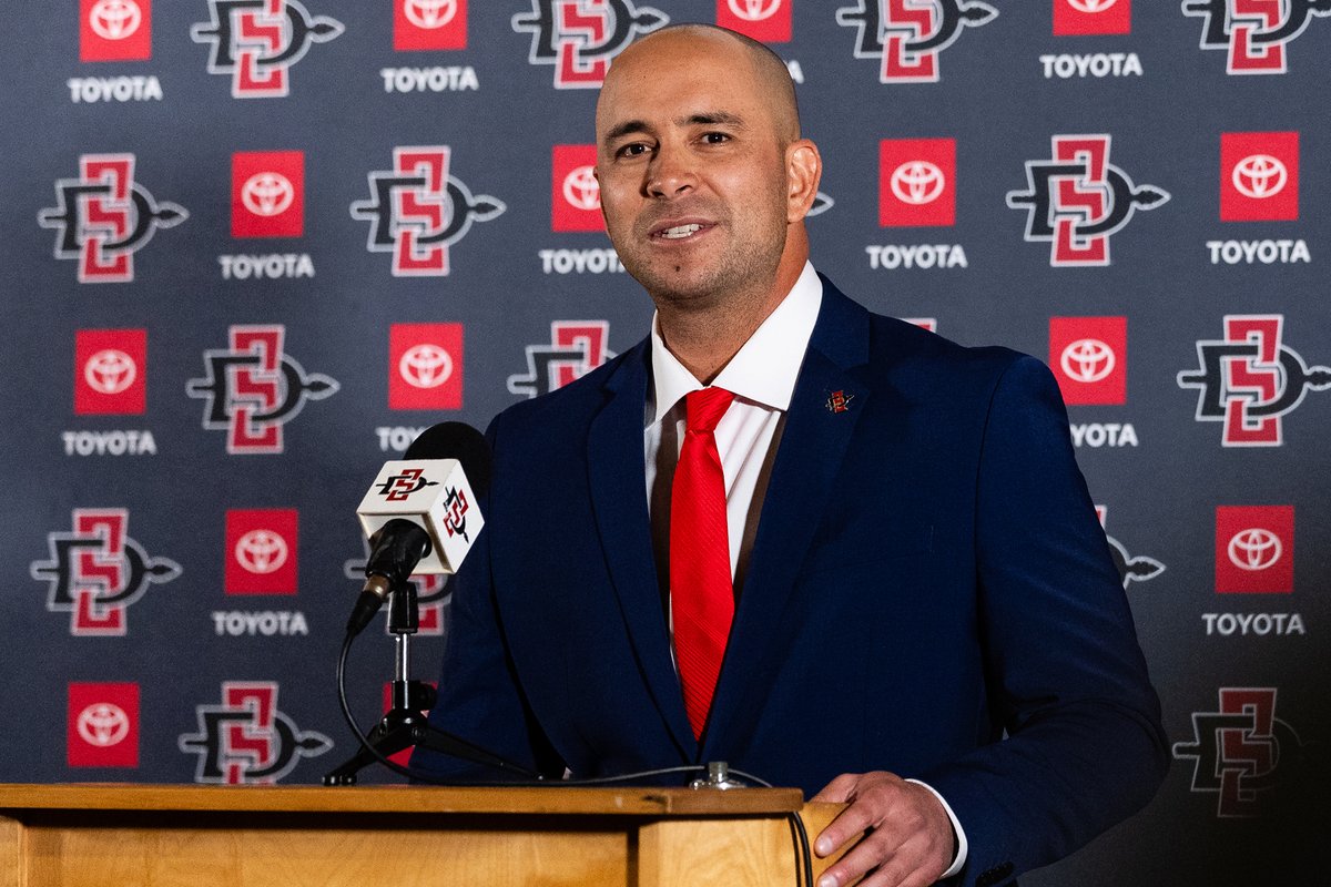 San Diego State Baseball (@aztecbaseball) on Twitter photo ICYMI, check out video and transcript from head coach Kevin Vance's (<a href="/SorryBoutIt10/">Kevin Vance</a>) introductory press conference on Wednesday! #GoAztecs
🔗 tinyurl.com/3vtxa5z3 ICYMI, check out video and transcript from head coach Kevin Vance's (<a href="/SorryBoutIt10/">Kevin Vance</a>) introductory press conference on Wednesday! #GoAztecs
🔗 tinyurl.com/3vtxa5z3