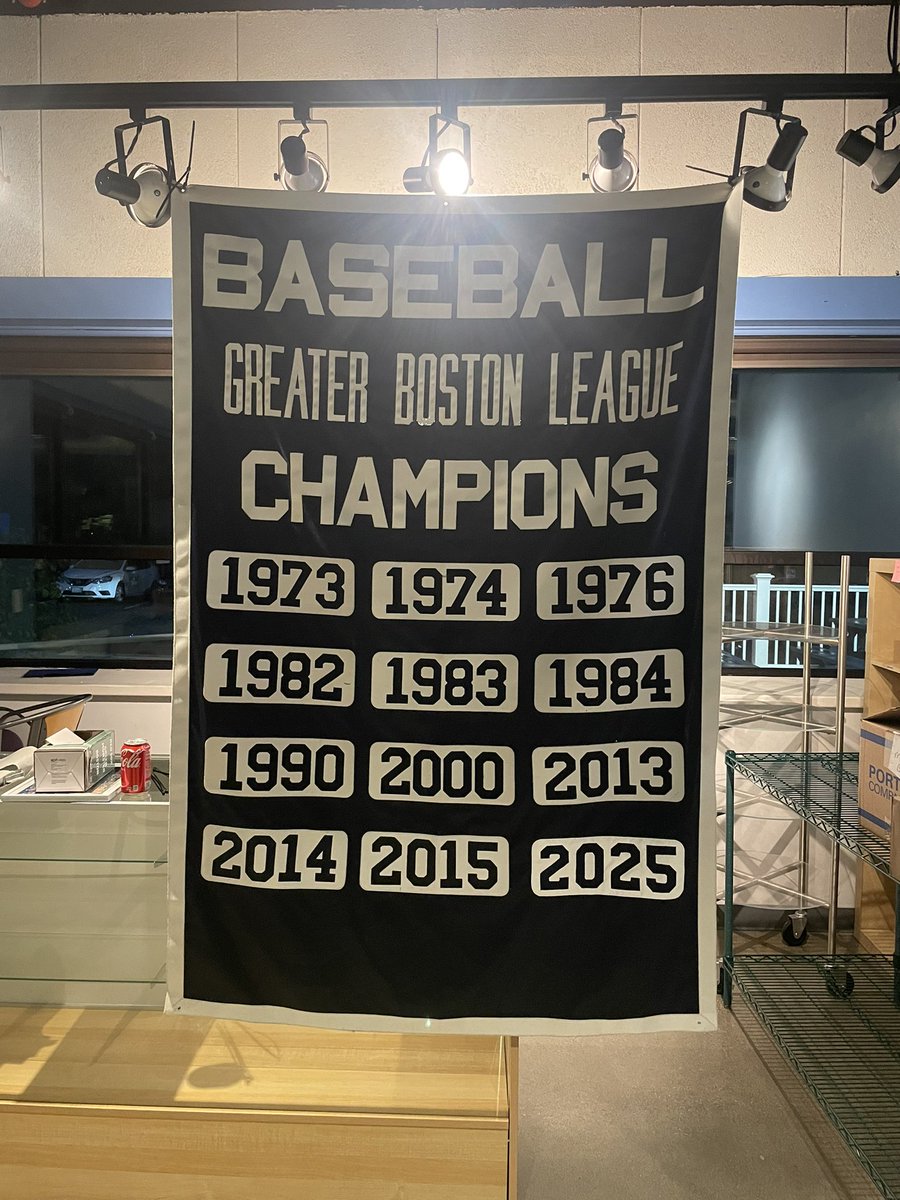 Medford Mustang Baseball (@medfordbaseball) on Twitter photo <a href="/mhsathletics2/">MHS Athletics</a> <a href="/LeagueBoston/">Greater Boston League</a> <a href="/BrianRoachJr/">Brian Roach, Jr.</a> <a href="/BostonHeraldHS/">Danny Ventura</a> <a href="/GlobeSchools/">Boston Globe Schools</a>
Congratulations to the 2025 Greater Boston League Champions <a href="/mhsathletics2/">MHS Athletics</a> <a href="/LeagueBoston/">Greater Boston League</a> <a href="/BrianRoachJr/">Brian Roach, Jr.</a> <a href="/BostonHeraldHS/">Danny Ventura</a> <a href="/GlobeSchools/">Boston Globe Schools</a>
Congratulations to the 2025 Greater Boston League Champions