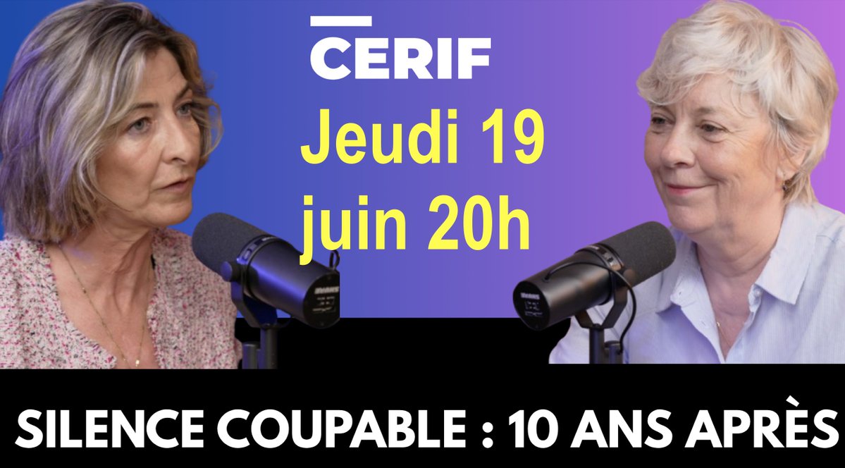 Florence Bergeaud-Blackler 🎓 (@fbblackler) on Twitter photo 🎙️ Nouvel entretien sur la chaîne YouTube du <a href="/CERIFrerisme/">CERIF - Centre de Recherche sur le Frérisme</a>
=> 🗓️ Jeudi 19 juin à 20h
🎥 Céline Pina répond aux questions de <a href="/FBBlackler/">Florence Bergeaud-Blackler 🎓</a> : islamisme, République, gauche, silence des élites…
🔔 Abonnez-vous et activez la cloche pour ne pas manquer la mise en ligne
👉 🎙️ Nouvel entretien sur la chaîne YouTube du <a href="/CERIFrerisme/">CERIF - Centre de Recherche sur le Frérisme</a>
=> 🗓️ Jeudi 19 juin à 20h
🎥 Céline Pina répond aux questions de <a href="/FBBlackler/">Florence Bergeaud-Blackler 🎓</a> : islamisme, République, gauche, silence des élites…
🔔 Abonnez-vous et activez la cloche pour ne pas manquer la mise en ligne
👉
