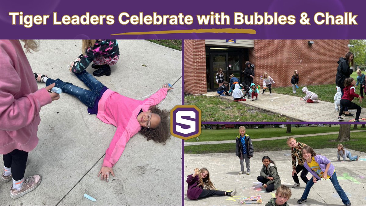 Our Tiger Leaders wrapped up the final PBIS reward by earning bubbles and chalk! They showed what it means to be safe, responsible, and respectful. Way to lead by example! 🫧