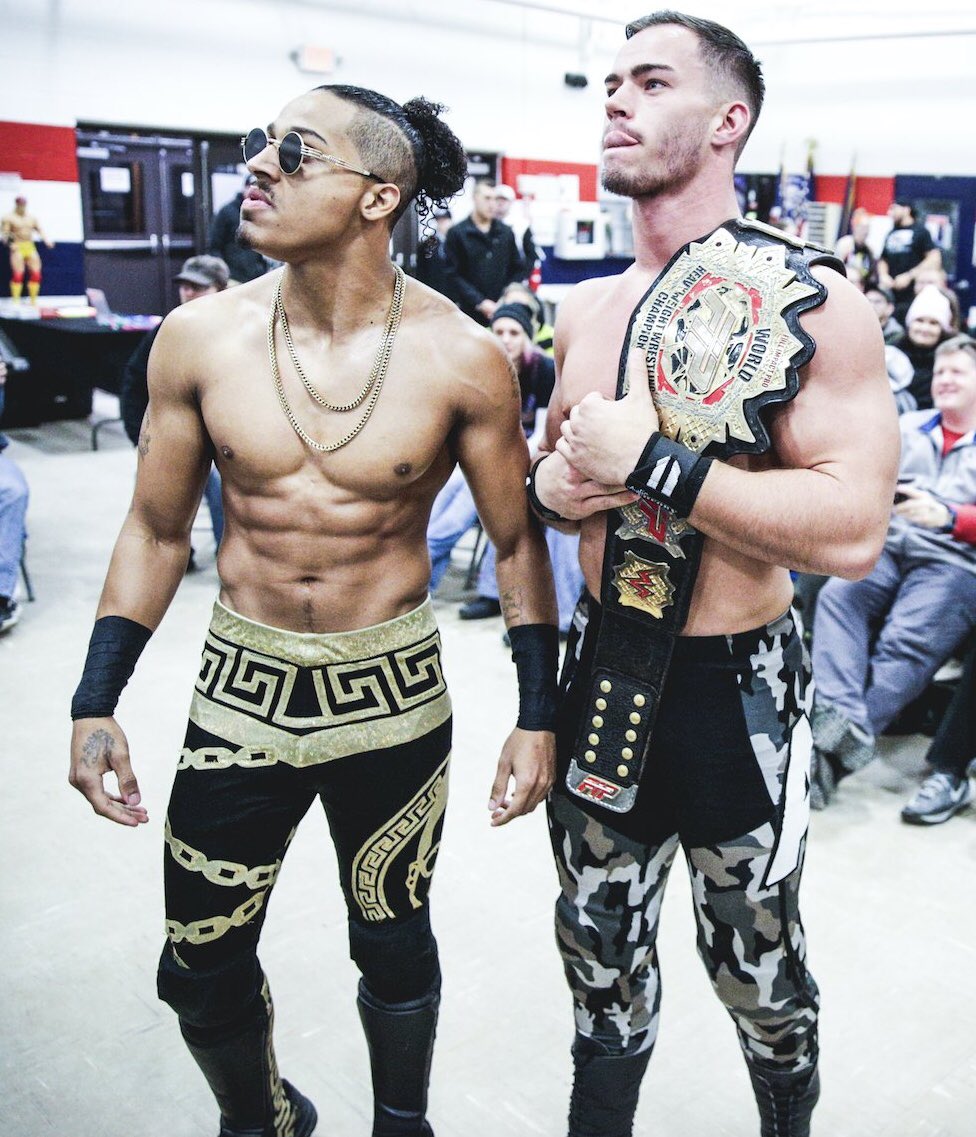 Austin Theory and Carmelo Hayes (2018)