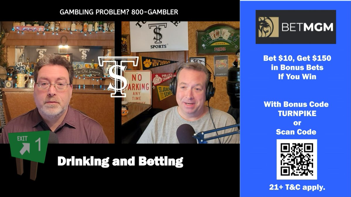 Turnpike Sports® -S9E24: Trip Down #Turnpike (#Drinking &amp; #Betting Survey, #Digital #IdentityVerification in #Esports, <a href="/TheUFL/">United Football League</a> Expansion, @TKelce-#Owner)- turnpikesportsradio.com/pages/2017/hom…

@SBCGamingNews @DugOutMugs <a href="/JerseyDevilPkr/">JerseyDevilPoker</a> <a href="/jackpot_com/">Jackpot.com</a> @virginialottery <a href="/MILottery/">Michigan Lottery</a> <a href="/SpectrumGamingG/">Spectrum Gaming Group</a>