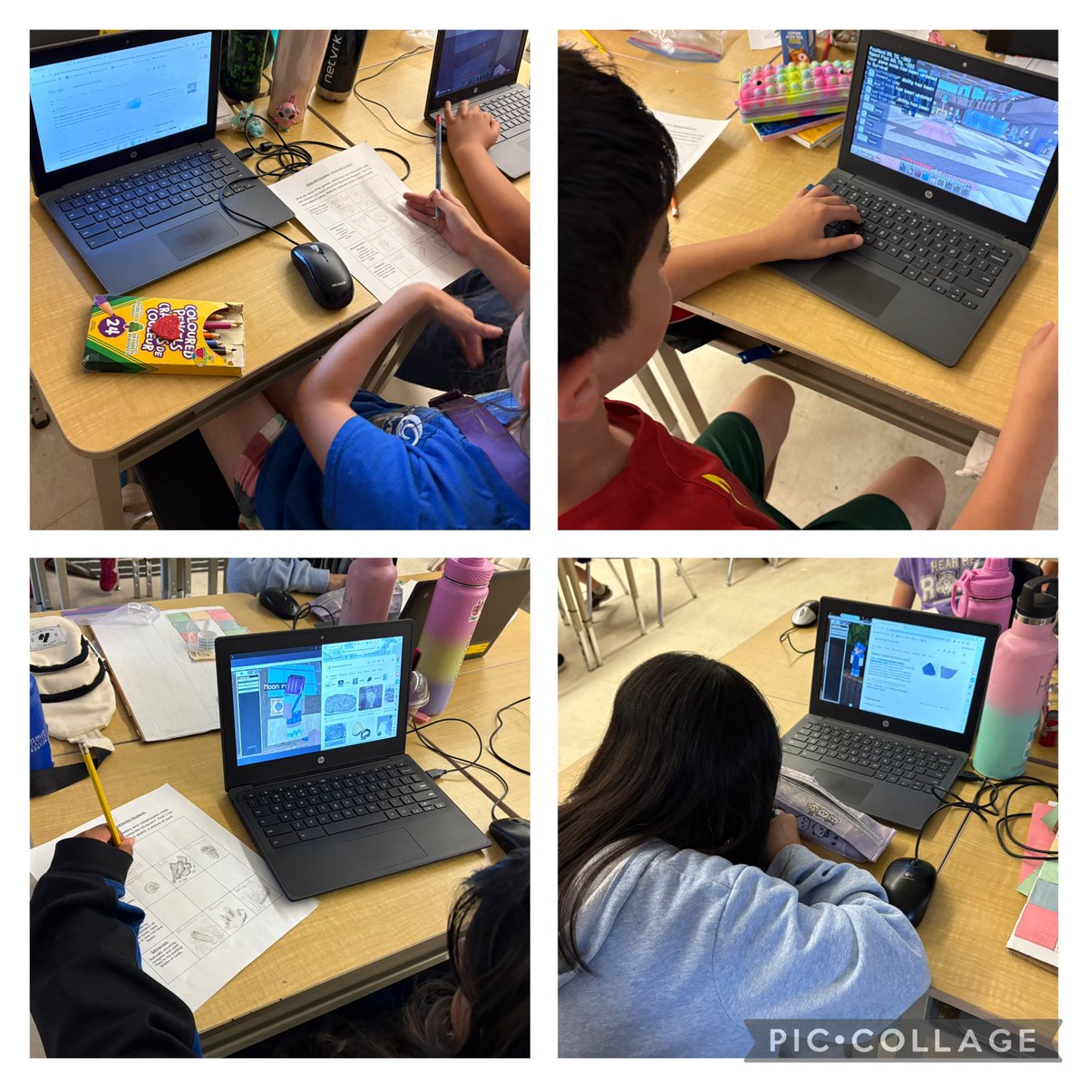 Bridgette Hastings (@hastings_mrs) on Twitter photo Ms Skelton's Grade 4 class <a href="/StoneyBSharks/">StoneybrookSharks</a> used the Rocklandia Museum world created by The ROM on Minecraft Education to learn more about rocks and minerals! It was a huge hit! Ms Skelton's Grade 4 class <a href="/StoneyBSharks/">StoneybrookSharks</a> used the Rocklandia Museum world created by The ROM on Minecraft Education to learn more about rocks and minerals! It was a huge hit!
