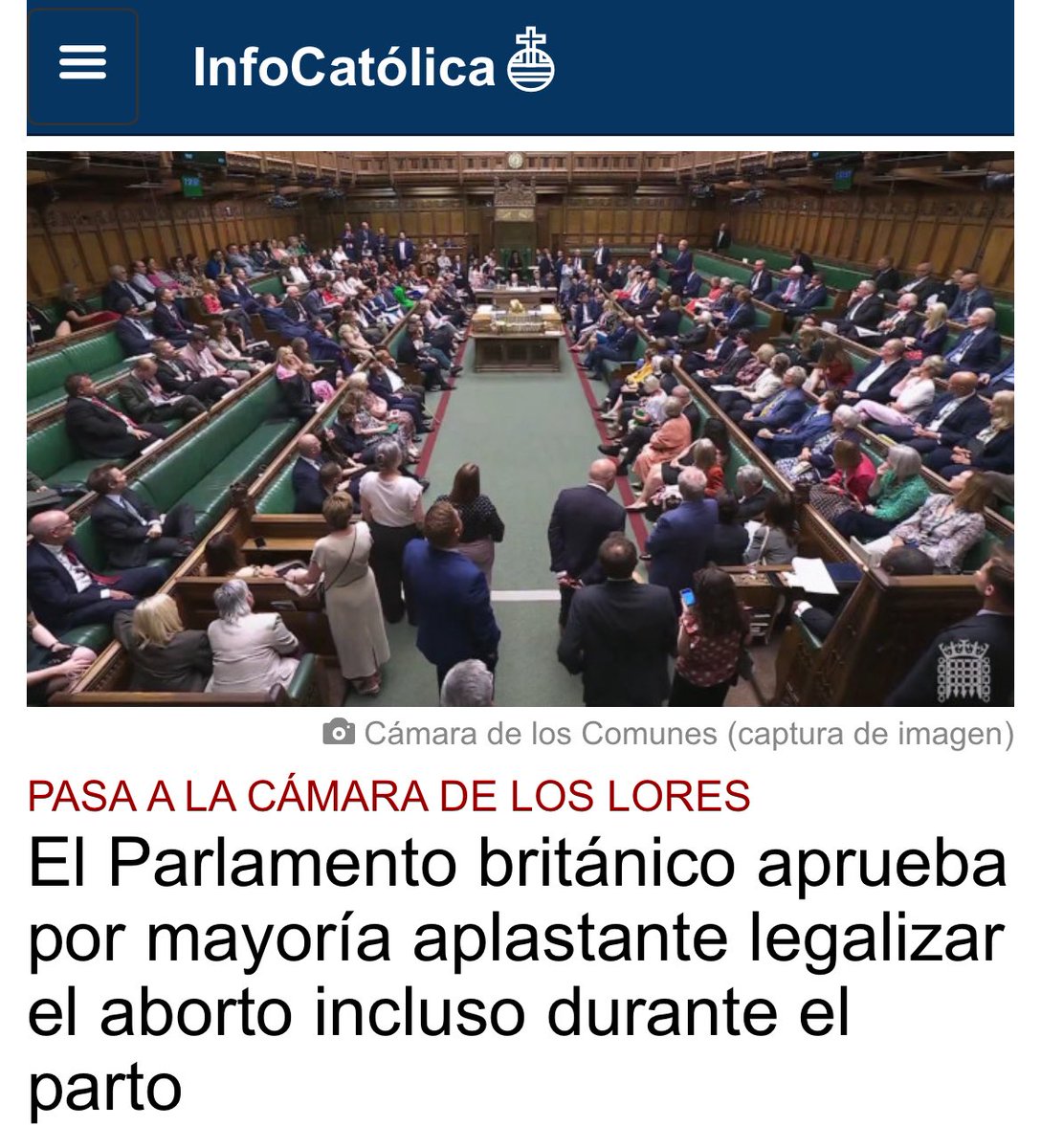 PJavierOR's tweet photo. https://t.co/o9inGfeRRC
“Si aún está parte adentro y parte afuera, no es homicidio” (homo-occidere) sino solo un conjunto de células…
Si no se arrepienten van a pagar caro en en infierno, que existe, a pesar de que muchos no crean en él