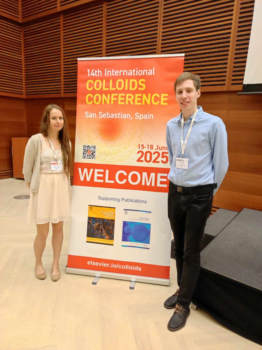 Tamás Péter (@tamaspeter25) on Twitter photo Great pleasure to attend and present my results at the 14th International Colloids Conference with <a href="/ArokZsofia/">Zsófia Vargáné Árok</a> and Viktória Varga from <a href="/BiocollLAB/">Szilágyi Lab</a>. Thank you for the opportunity! #COLL2025 Great pleasure to attend and present my results at the 14th International Colloids Conference with <a href="/ArokZsofia/">Zsófia Vargáné Árok</a> and Viktória Varga from <a href="/BiocollLAB/">Szilágyi Lab</a>. Thank you for the opportunity! #COLL2025