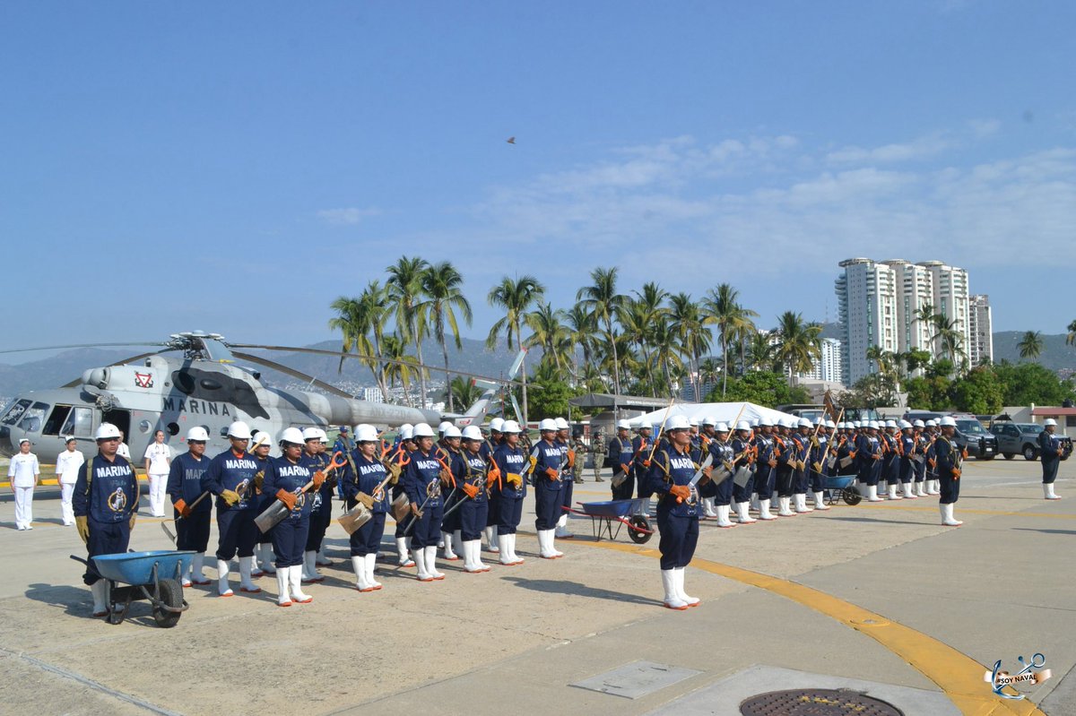 maeroespacial's tweet photo. La Armada implementa el #PlanMarina en su Fase de Prevención, para brindar apoyo en los estados de #oaxacamexico, #Guerrero, #Colimaa, #Tabascoasco y #Campeche ante la presencia del #HuracánErick, actualmente categoría uno. https://t.co/6hQRIvNfSr