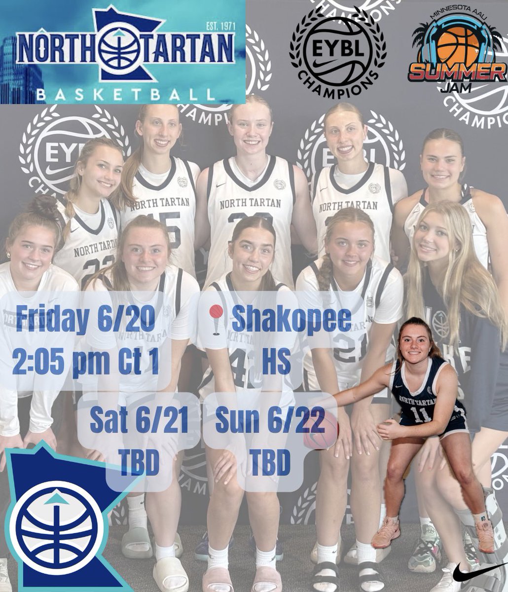 Excited to compete with my team this weekend in MN! #SummerJam