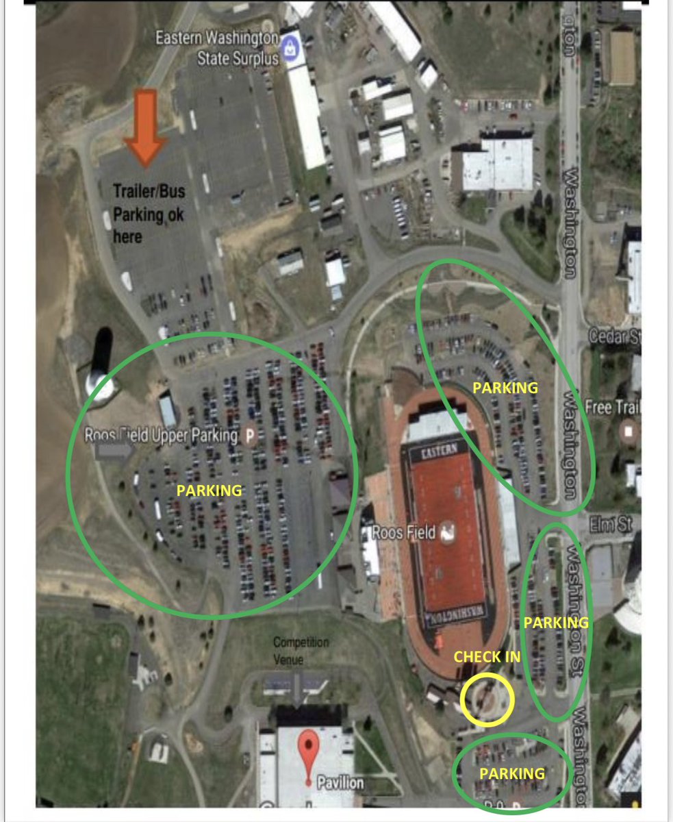 🚨June 23rd Big Man Camp🚨

Here is some important information below ⬇️ 

📧 Email was sent out to registered campers about Check In Location and Times

✅Half Padded Camp (Helmets and Shoulder Pads) for the Big Man Camp

🗺️ Layout of check in and parking 

#GoEags #EKG