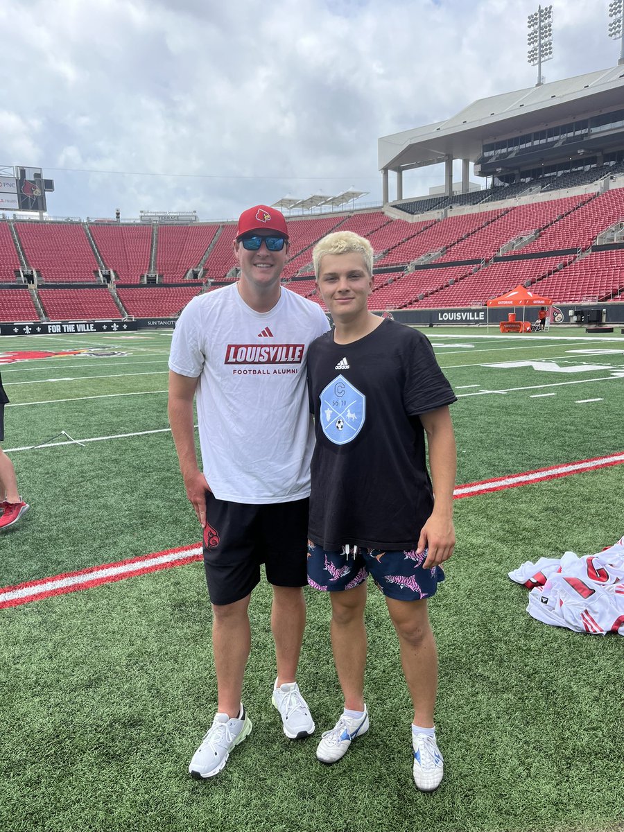 Gage Miller “4.5 ⭐️” (@gage_miller19) on Twitter photo Had an amazing time today at <a href="/LouisvilleFB/">Louisville Football</a> today! Loved the competition and performed well, improving much from last summer. Thanks <a href="/CoachMaslowski/">Karl Maslowski</a>, <a href="/Bcreque_19/">Blanton Creque</a>, and Coach King!
<a href="/MLCTitanCoach/">MLCHS Titan Football</a> Had an amazing time today at <a href="/LouisvilleFB/">Louisville Football</a> today! Loved the competition and performed well, improving much from last summer. Thanks <a href="/CoachMaslowski/">Karl Maslowski</a>, <a href="/Bcreque_19/">Blanton Creque</a>, and Coach King!
<a href="/MLCTitanCoach/">MLCHS Titan Football</a>