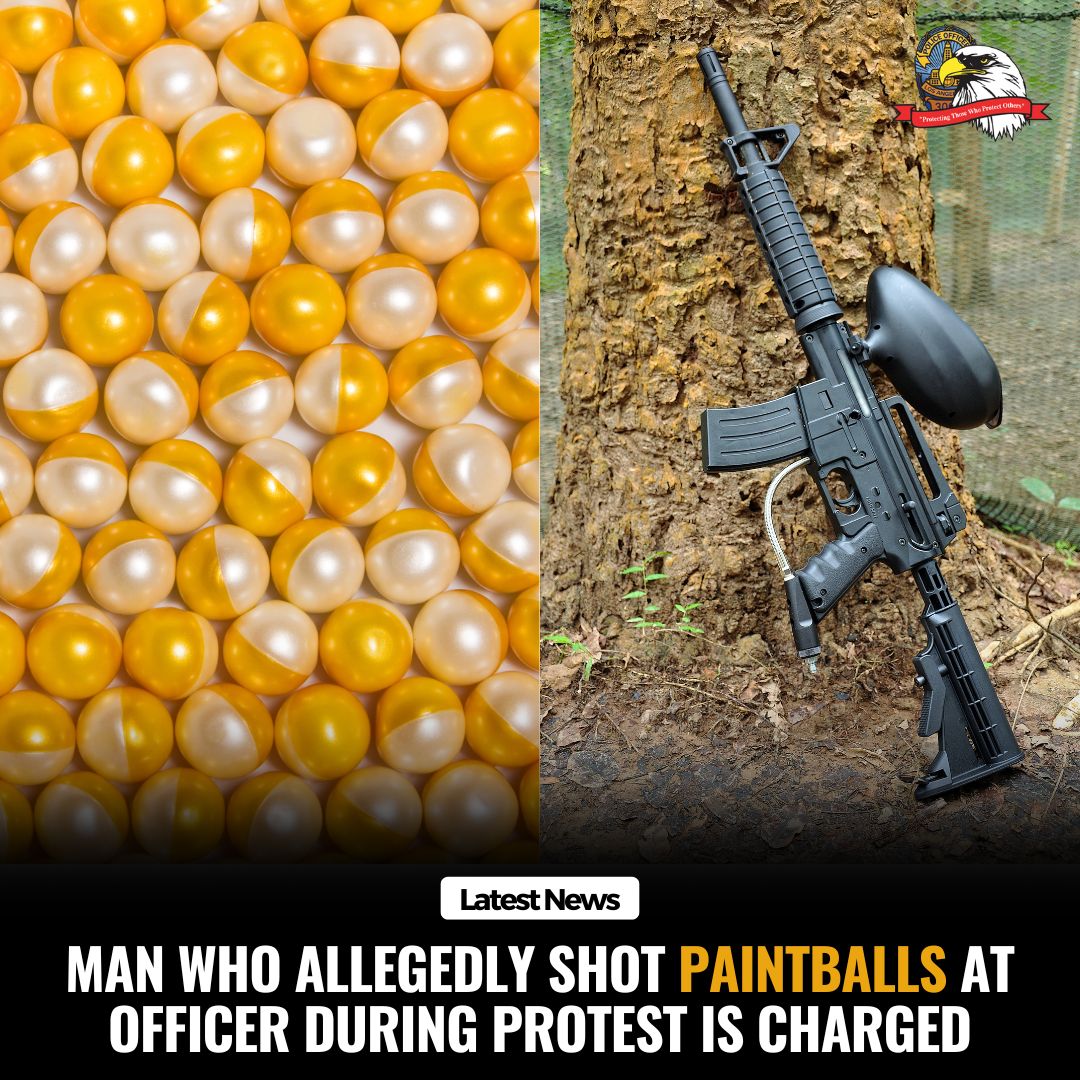 “[T]hey ain’t [gonna] get us … we had our face covered,” Edwin Osvaldo Manriquez allegedly texted after shooting a federal officer with paintballs during a protest. WRONG! They got him. Manriquez is charged with assault on a federal officer after the FBI tracked him down using