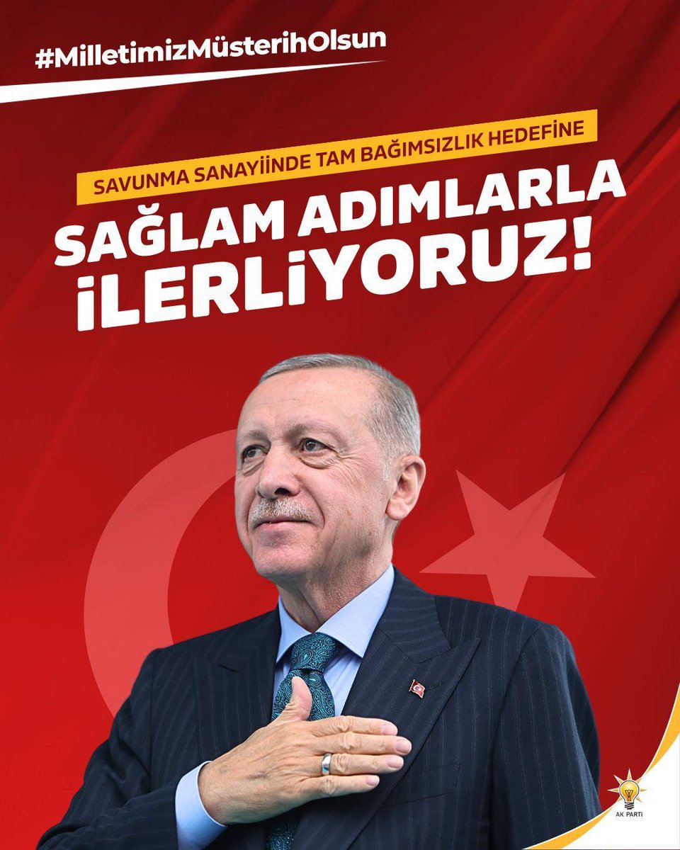ibrahim GÖKÇEDAĞ (@ibrahimgokcedg) on Twitter photo 🇹🇷 “Kendi silahını, kendi uçağını, kendi teknolojisini üreten bir Türkiye için durmadan çalışıyoruz. Hedefimiz; savunma sanayinde tam bağımsız bir Türkiye!”
<a href="/omerrcelik/">Ömer Çelik</a> <a href="/abuyukgumus/">Ahmet Büyükgümüş</a>
<a href="/ozmehmetemin/">Mehmet Emin Öz</a> <a href="/Tamer_Dagli/">Tamer Dağlı 🇹🇷</a> <a href="/KaramikSunay/">Sunay Karamık</a> <a href="/abdullahdogru01/">Abdullah Doğru</a> <a href="/farukaytek/">Faruk Aytek</a> 🇹🇷 “Kendi silahını, kendi uçağını, kendi teknolojisini üreten bir Türkiye için durmadan çalışıyoruz. Hedefimiz; savunma sanayinde tam bağımsız bir Türkiye!”
<a href="/omerrcelik/">Ömer Çelik</a> <a href="/abuyukgumus/">Ahmet Büyükgümüş</a>
<a href="/ozmehmetemin/">Mehmet Emin Öz</a> <a href="/Tamer_Dagli/">Tamer Dağlı 🇹🇷</a> <a href="/KaramikSunay/">Sunay Karamık</a> <a href="/abdullahdogru01/">Abdullah Doğru</a> <a href="/farukaytek/">Faruk Aytek</a>