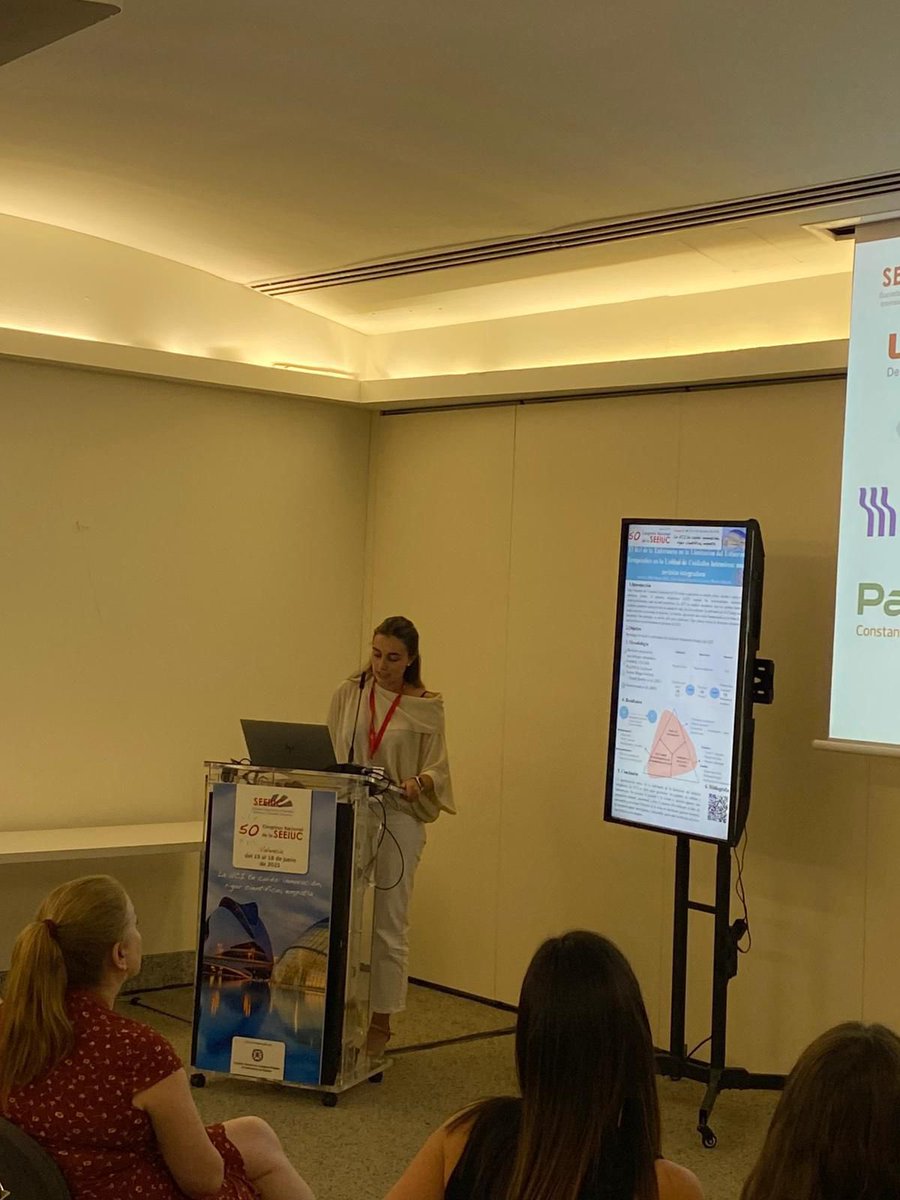 🥈¡2º Premio a la Mejor Comunicación Oral! En #SEEIUC25
🧠💙 “La relación entre la #inteligenciaemocional y la sensibilidad moral en las enfermeras de cuidados críticos”
👏 Felicidades Ana Sesma, Ana de Vicente, Maialen Ugalde, Amaya Arbonies, Mª del Mar Sarasa y Rosana Goñi 👩‍⚕️