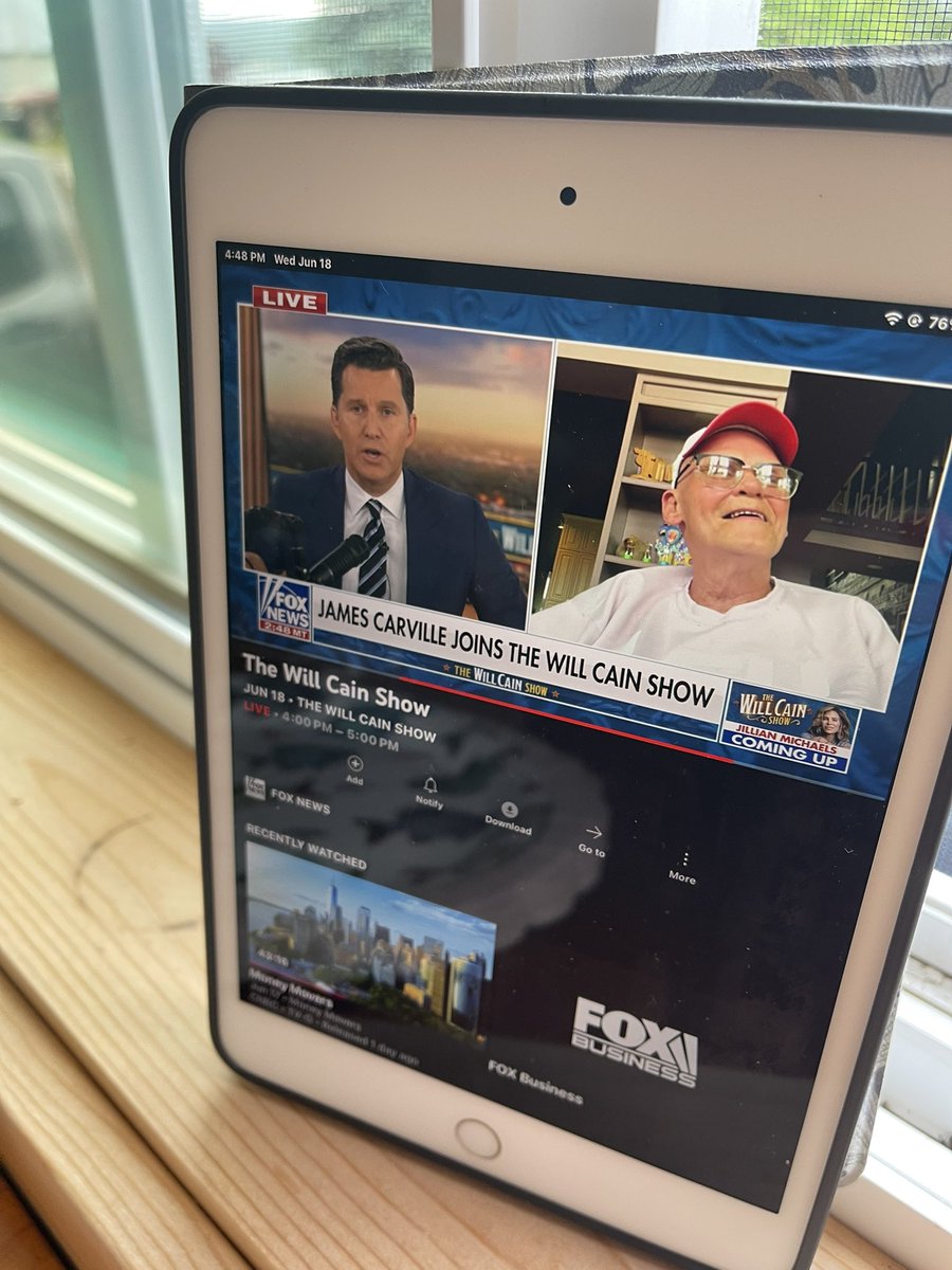 I do not believe one word out of Carville’s mouth.