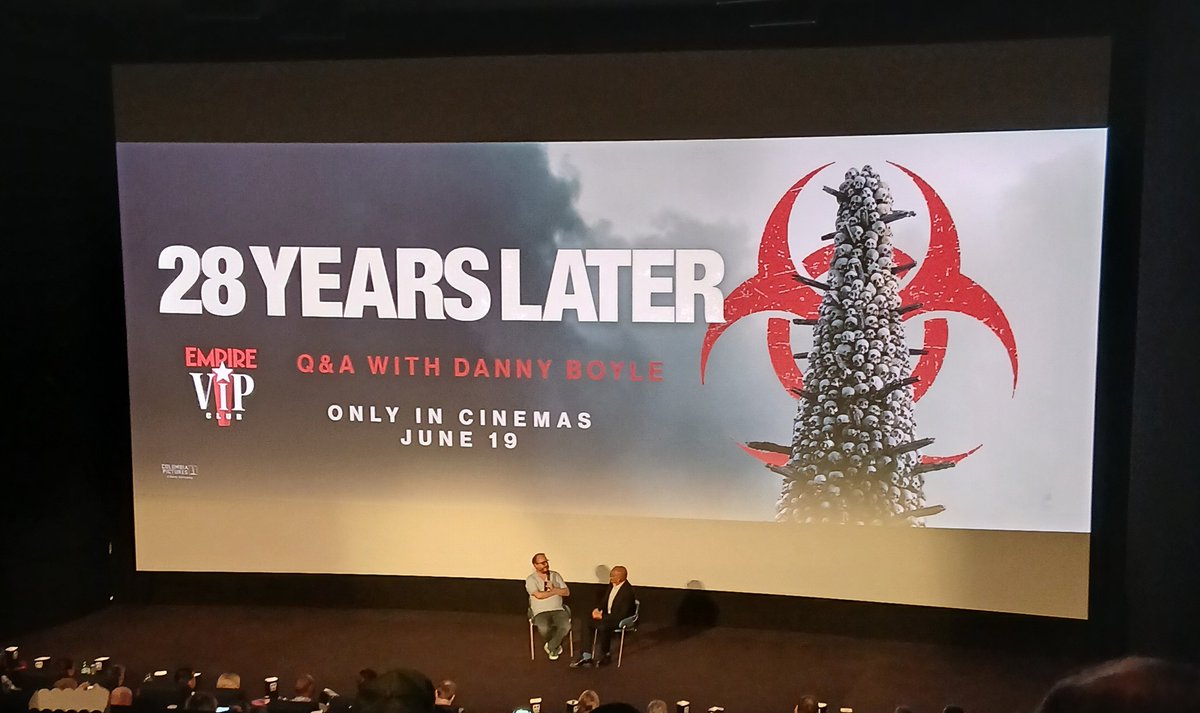 #28YearsLater is an absolutely beautiful coming-of-rage horror. Performances are superb across the board, especially the phenomenal Alfie Williams. The sound design is remarkable. What an ingenious way to execute a sequel. I cried quite a bit. 💀 ❤️