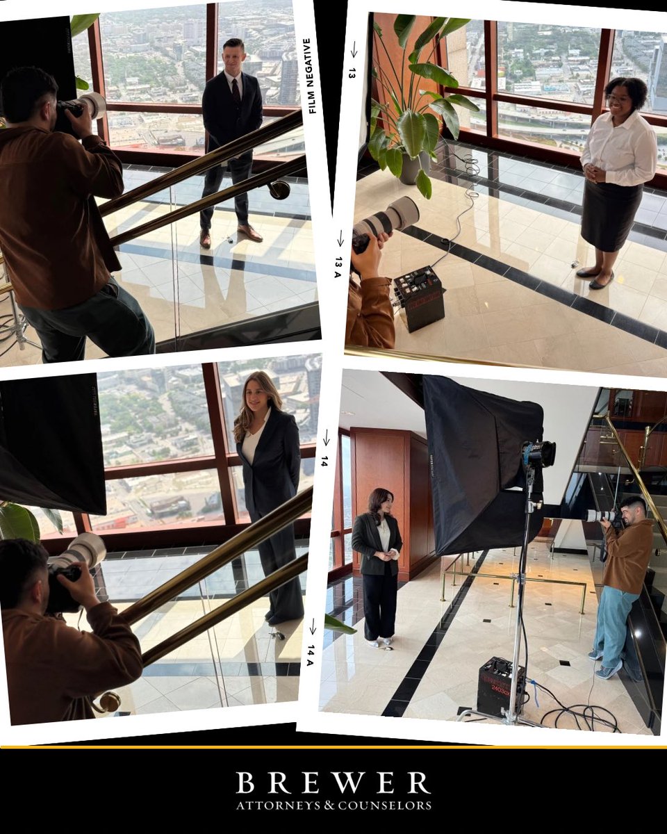 Our talented Dallas office summer associates and interns stepped in front of the lens for their official headshots this morning. They're already making a strong impression — and this is just the beginning. Welcome to Brewer.