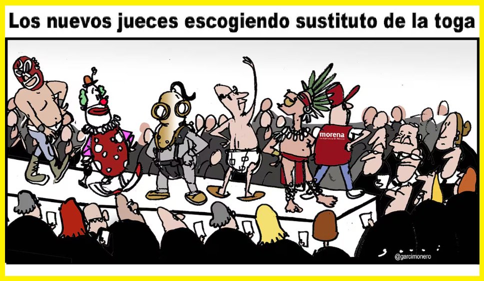 .
Que se puede esperar de Puros Titeres del KaKaS.. 
#NarcoGobiernoDeMorena #NarcoPresirvientaClaudia 
#narcoeleccionjudicial #NarcoExPresidenteAMLO
#NarcoPartidoDeMorena