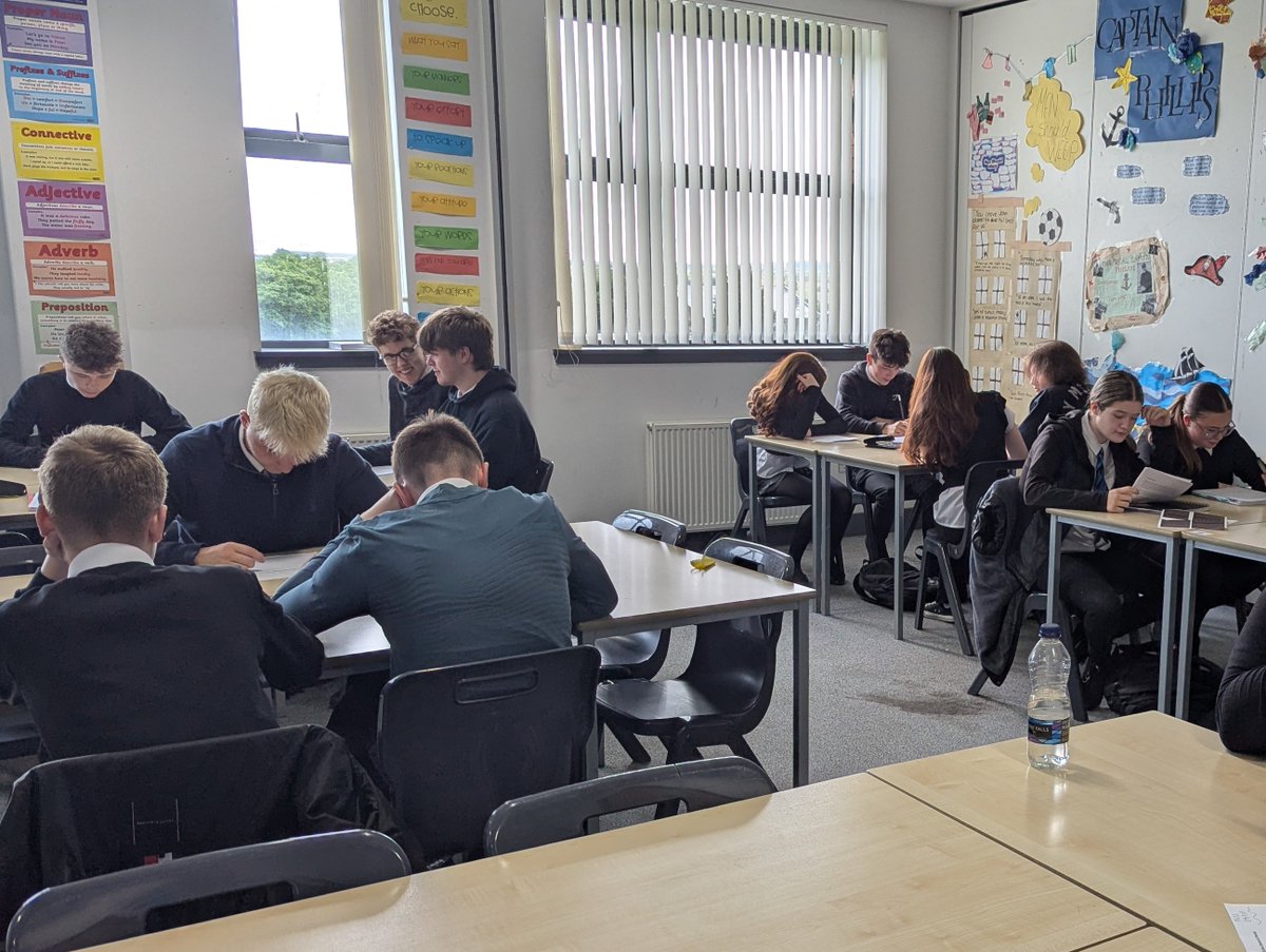 Last week we were lucky enough to engage with four Teaching Fellows from The Bridge who are published authors and playwrights. They spent the day working with all Higher &amp; Adv Higher English pupils to hone their writing skills and engage them in skills for life.
#success