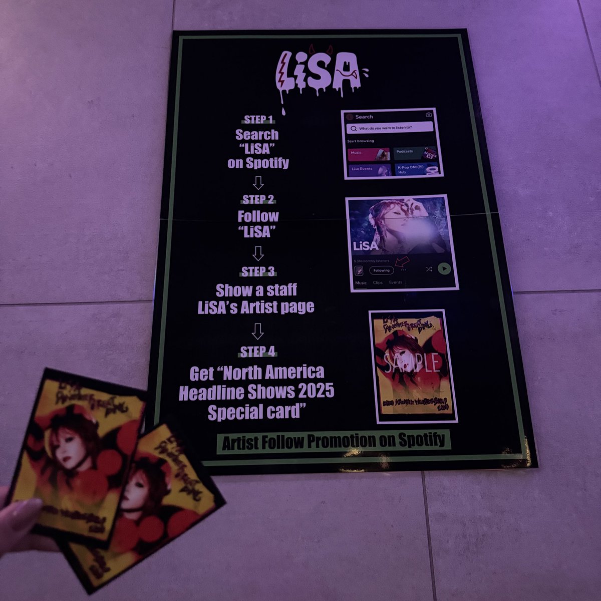 #LiSA  "ANOTHER GREAT DAY North America Headline Shows 2025"

Artist Follow Promotion on <a href="/Spotify/">Spotify</a>⚡️

#LiSA_NATOUR