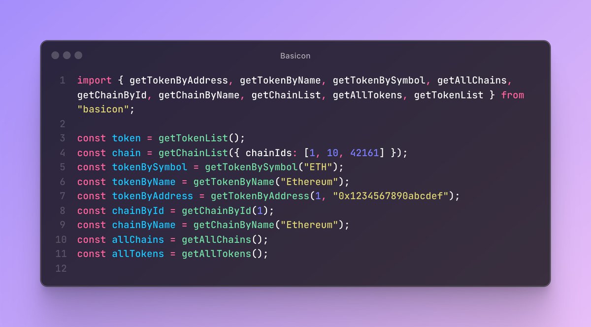 estackdao's tweet image. One import, all the #onchain metadata.

That’s Basicon — simple, fast, and type-safe.

github.com/estackdao/basi…