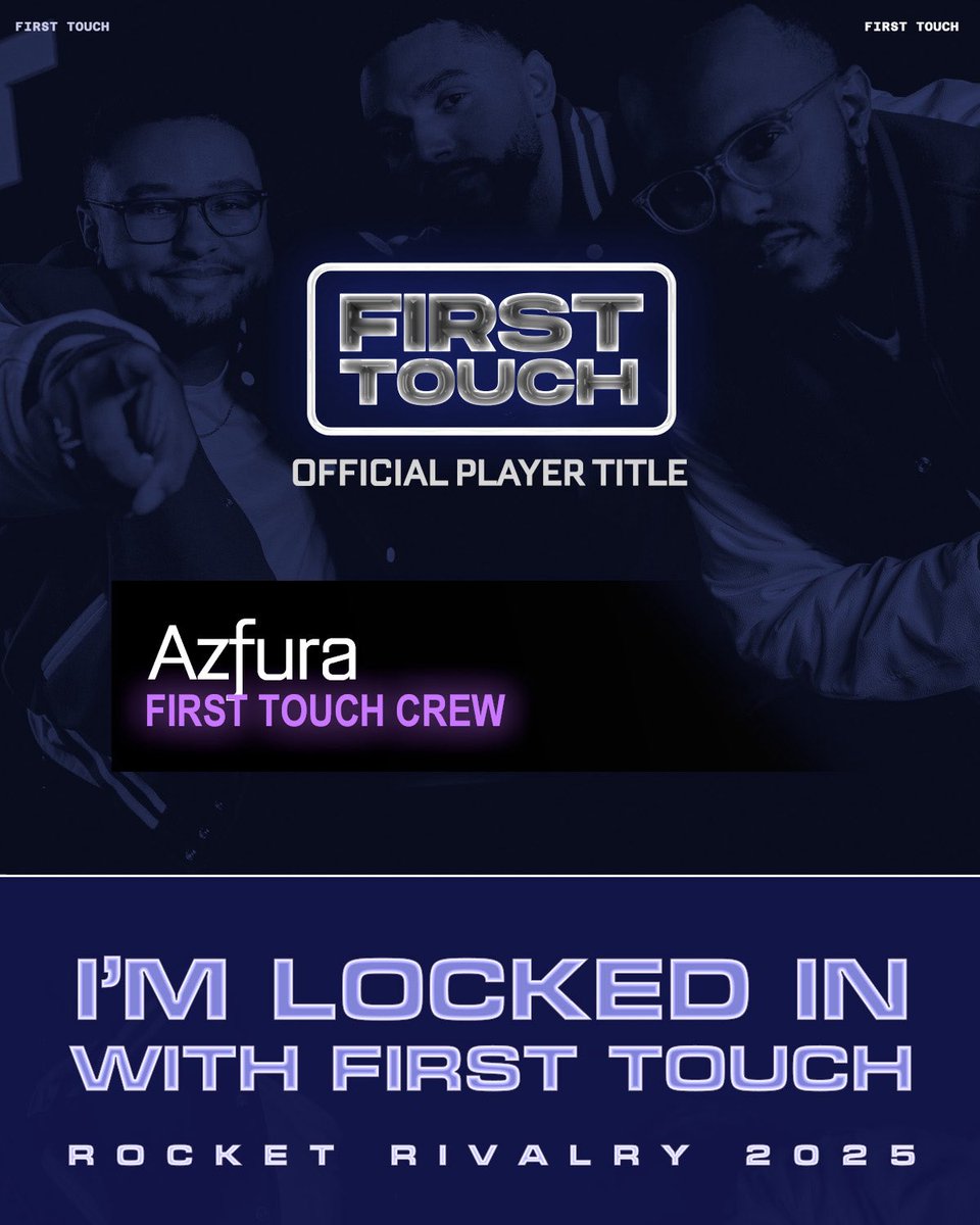 First touch in 5🖐️

#FirstTouchCrew