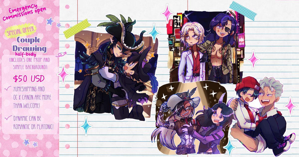 GegegeLuby's tweet image. Hi this month been a bit hard for my Family &amp;amp; need to pay some bills + food expenses so im Opening  c0mms now!

You can DM me on Twitter or Ko-Fi for any questions!  
 RT 🩷 Appreciate it Thank you 🥺

Paypal , ko-fi &amp;amp; Vgen ✅