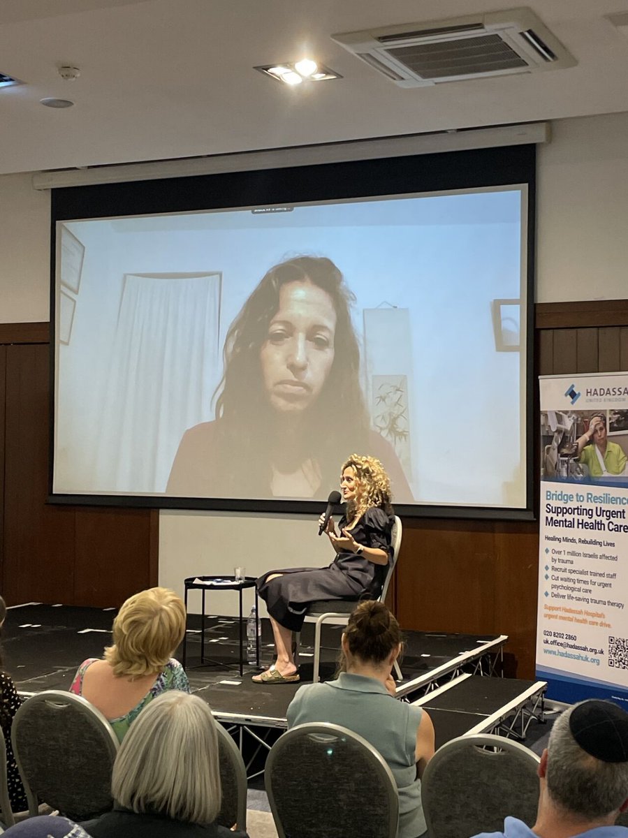 Hadassah UK &amp; Jami part of Jewish Care welcomed over 80 professionals &amp; community members in London for a convo on mental health &amp; emotional resilience in the Jewish community post-October 7.

#HadassahInternational  #GandelRehabilitationCenter  #HopeInAction  #HadassahHeroes