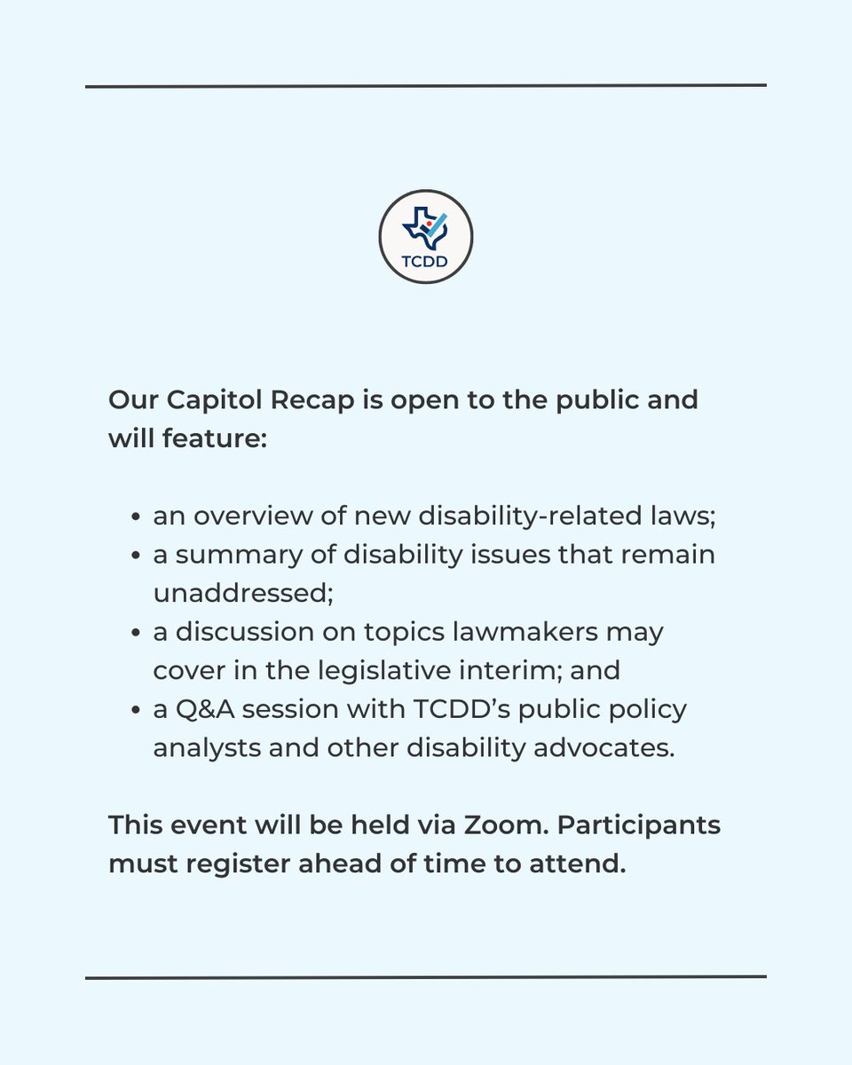 Texas Council for Developmental Disabilities tweet media