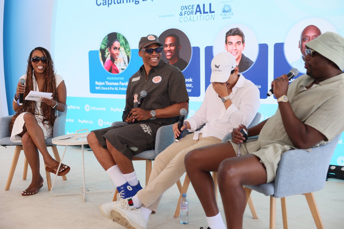 russwest44's tweet image. Thanks for having me, @Cannes_Lions! Honored to join the conversation on behalf of RW Digital 📈