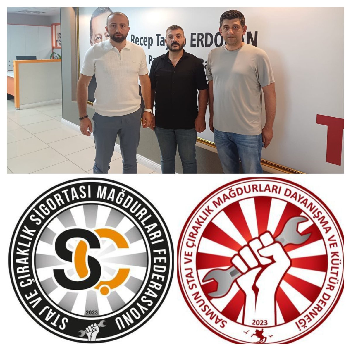 STAJ VE ÇIRAKLIK SİGORTASI MAĞDURLARI FEDERASYONU (@cirakstajfed) on Twitter photo Staj ve Çıraklık Sigortası Mağdurları Federasyonu olarak;
<a href="/Akparti/">AK Parti</a>
<a href="/55akpartisamsun/">AK Parti Samsun İl Başkanlığı</a>
<a href="/mehmet_kose55/">Mehmet Köse</a>
<a href="/RAliGuven/">Recep Ali Güven</a>
<a href="/SamsunDernekCSM/">Samsun Staj ve Çıraklık Mağdurları Derneği</a>
Samsun Staj ve Çıraklık Sigortası Mağdurları Derneği Başkanımız ve yönetim kurulumuzun, AK Parti Samsun İl Başkan Yardımcısı Sayın Recep Ali Güven ile Staj ve Çıraklık Sigortası Mağdurları Federasyonu olarak;
<a href="/Akparti/">AK Parti</a>
<a href="/55akpartisamsun/">AK Parti Samsun İl Başkanlığı</a>
<a href="/mehmet_kose55/">Mehmet Köse</a>
<a href="/RAliGuven/">Recep Ali Güven</a>
<a href="/SamsunDernekCSM/">Samsun Staj ve Çıraklık Mağdurları Derneği</a>
Samsun Staj ve Çıraklık Sigortası Mağdurları Derneği Başkanımız ve yönetim kurulumuzun, AK Parti Samsun İl Başkan Yardımcısı Sayın Recep Ali Güven ile