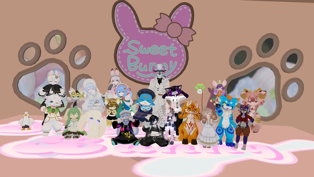 Sweet_BunnyVRC's tweet photo. おはようございます！
ご来店いただきありがとうございました！！

次回開催日は7/2

皆さんのまたのお越しをお待ちしております！！！ https://t.co/cCRcQTwgzh