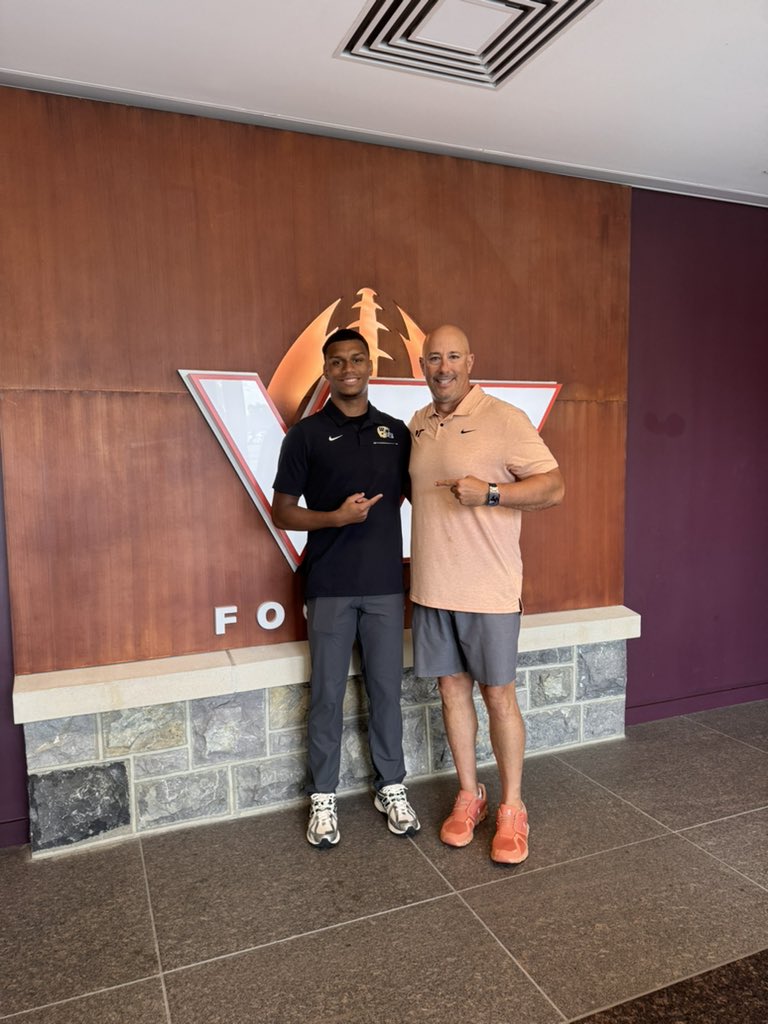 Wesley Flamer (@wesleyflamer) on Twitter photo Thanks to <a href="/coachbrentdavis/">Coach Brent Davis</a> for showing me around. Had a great camp today can't wait to be back!! <a href="/WFBulldogFB/">WestfieldBulldogFB</a> <a href="/HokiesFB/">Virginia Tech Football</a> <a href="/SamSiefkes/">Sam Siefkes</a> <a href="/ScottVossler/">Scott Vossler</a> <a href="/CoachShawnQuinn/">Shawn Quinn</a> <a href="/CoachPryVT/">Brent Pry</a> Thanks to <a href="/coachbrentdavis/">Coach Brent Davis</a> for showing me around. Had a great camp today can't wait to be back!! <a href="/WFBulldogFB/">WestfieldBulldogFB</a> <a href="/HokiesFB/">Virginia Tech Football</a> <a href="/SamSiefkes/">Sam Siefkes</a> <a href="/ScottVossler/">Scott Vossler</a> <a href="/CoachShawnQuinn/">Shawn Quinn</a> <a href="/CoachPryVT/">Brent Pry</a>