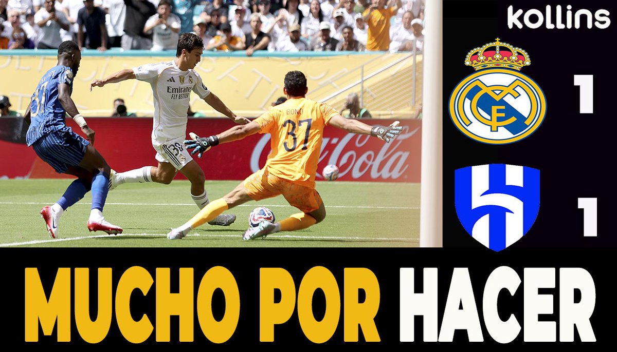 🚨🚨🚨 ESTAMOS EN DIRECTO! PARA HABLAR DEL REAL MADRID 1-1 AL HILAL

ALLÍ OS ESPERO!😉

👉👉👉youtube.com/live/3VpSazDUj…