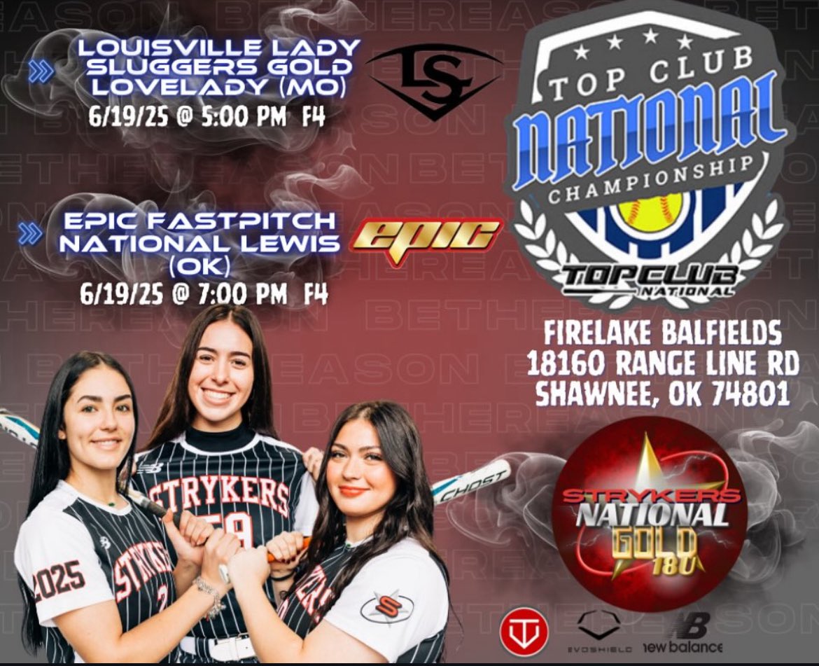 Ambrielle Linscombe (Ambi) (@ambi2026) on Twitter photo Excited to travel to Oklahoma this weekend for the Top Club National event!!π₯³ Here are our game times for tomorrowπ₯<a href="/NationalEsparza/">Strykers National Esparza π</a> <a href="/UTSASoftball/">UTSA Softball</a> <a href="/sfa_softball/">SFA Softball</a> <a href="/SoftballTemple/">Temple College Softball</a> <a href="/LamarSoftball/">Lamar Softball</a> <a href="/UTAMavsSB/">UTA Softball</a> Excited to travel to Oklahoma this weekend for the Top Club National event!!π₯³ Here are our game times for tomorrowπ₯<a href="/NationalEsparza/">Strykers National Esparza π</a> <a href="/UTSASoftball/">UTSA Softball</a> <a href="/sfa_softball/">SFA Softball</a> <a href="/SoftballTemple/">Temple College Softball</a> <a href="/LamarSoftball/">Lamar Softball</a> <a href="/UTAMavsSB/">UTA Softball</a>