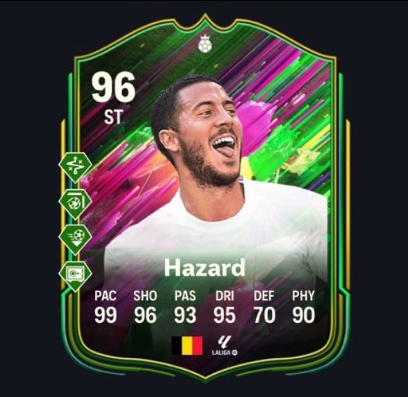 Jake_FutTrading's tweet photo. We are just a few months away from Hazard and Fellaini being on the same tier of player list (Hero) https://t.co/xZBfAR2SIV