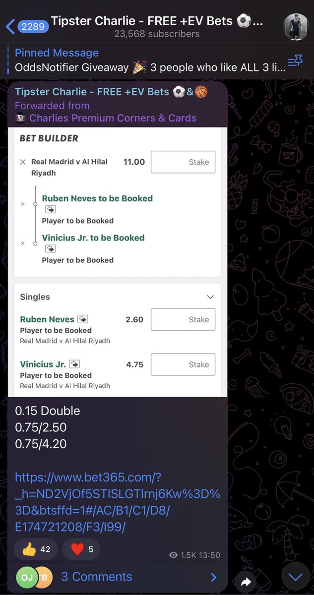 Tipster Charlie 🇬🇧 - 🇧🇷 tweet media