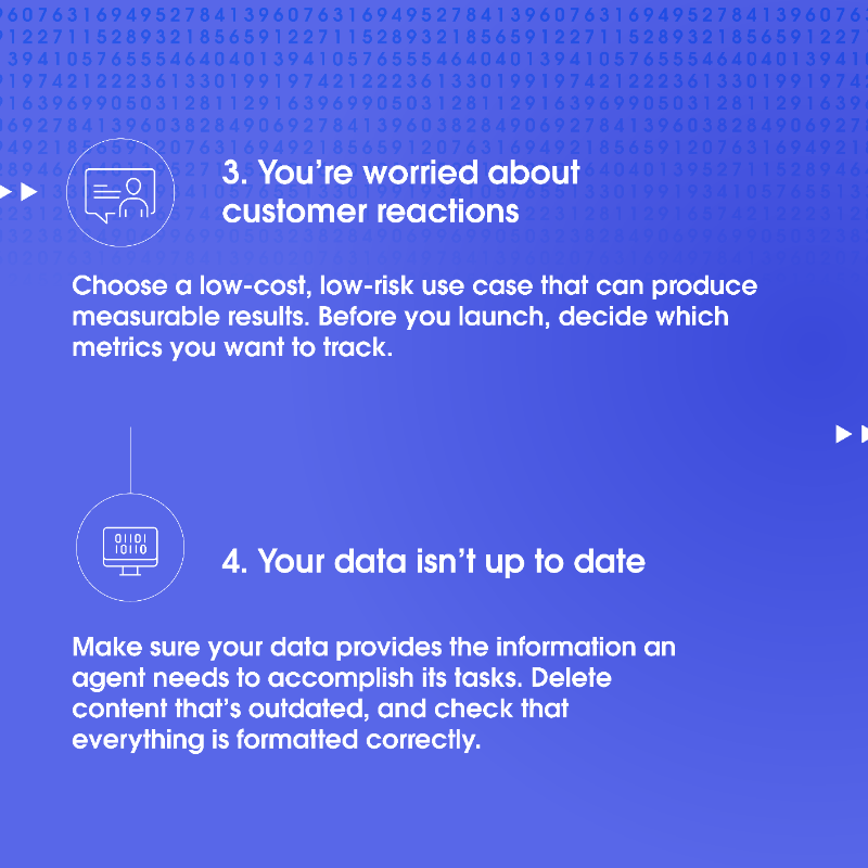 salesforce's tweet photo. You did it—your agentic AI pilot is live!

Now the real work begins: refining, tweaking, iterating.

(And then doing it all again. And again.)

Here's how: https://t.co/ZWgOWlbHf4